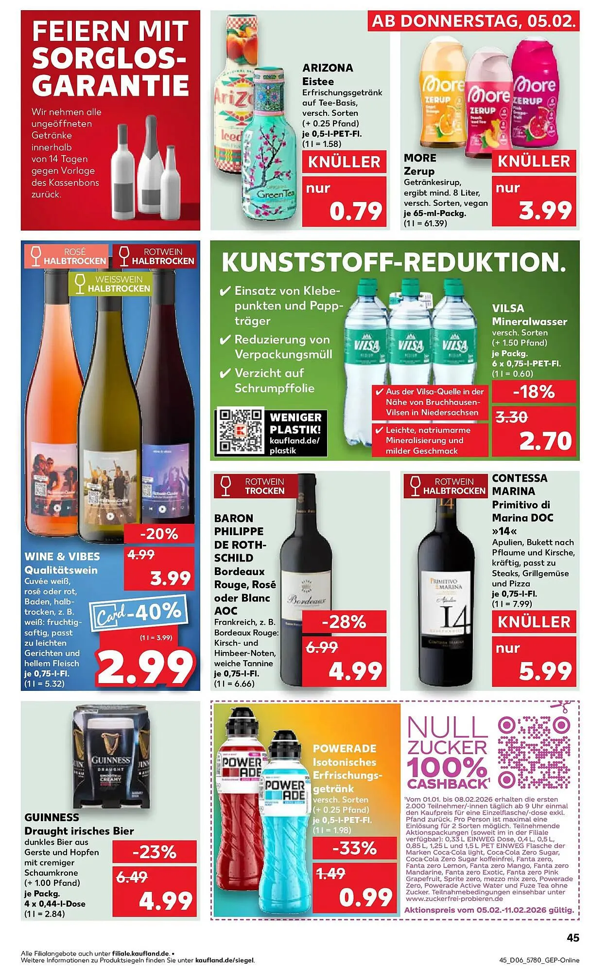 Kaufland Prospekt von 8. Februar bis 11. Februar 2026 - Prospekt seite 45