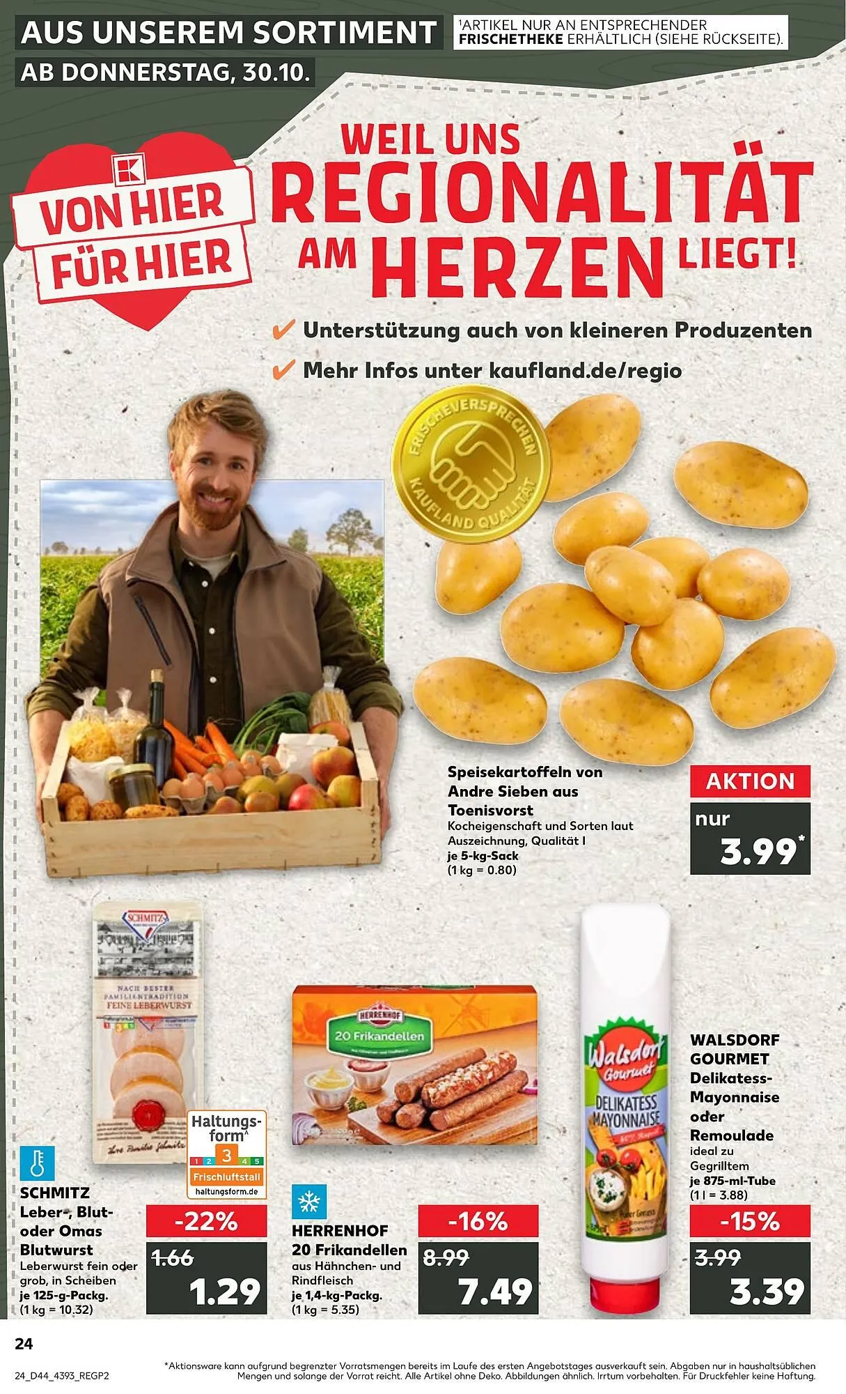 Kaufland Prospekt von 30. Oktober bis 5. November 2025 - Prospekt seite 24