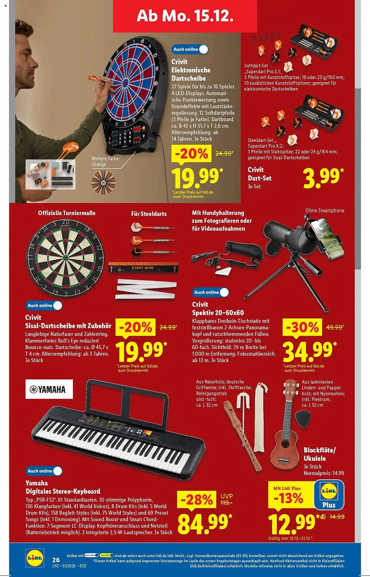 Lidl Prospekt von 15. Dezember bis 20. Dezember 2025 - Prospekt seite 14