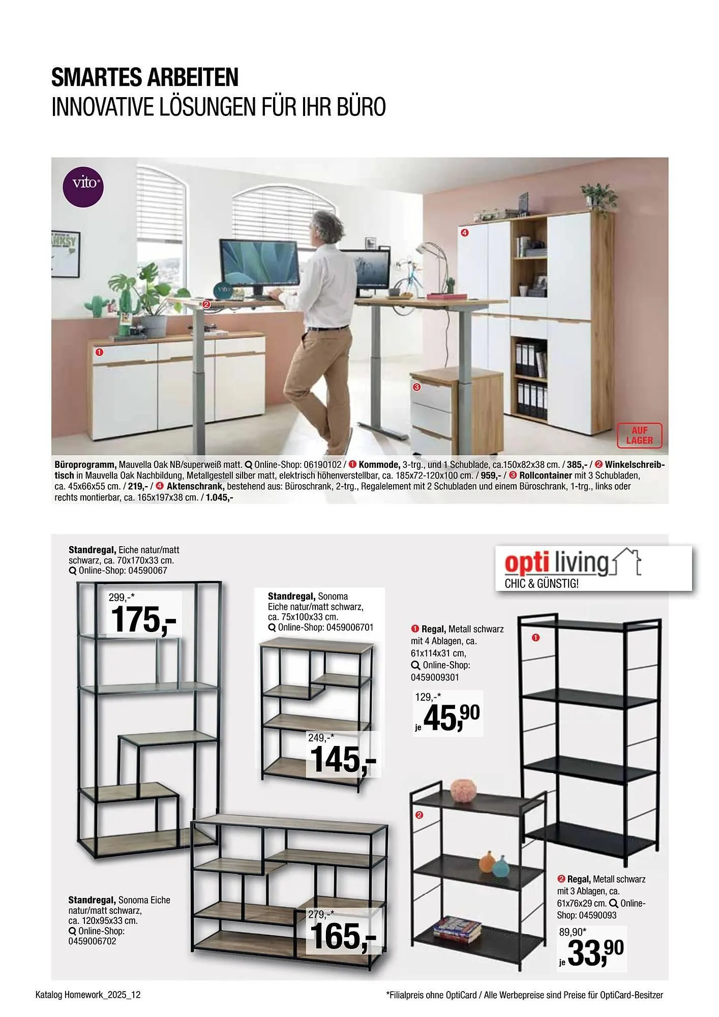 Opti Wohnwelt Prospekt von 26. Juni bis 1. August 2025 - Prospekt seite 12