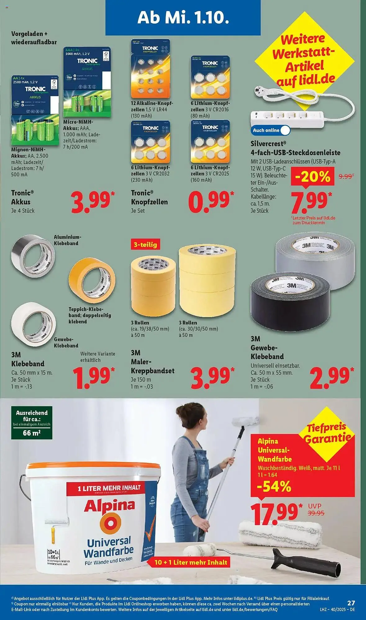 Lidl Prospekt von 29. September bis 4. Oktober 2025 - Prospekt seite 19