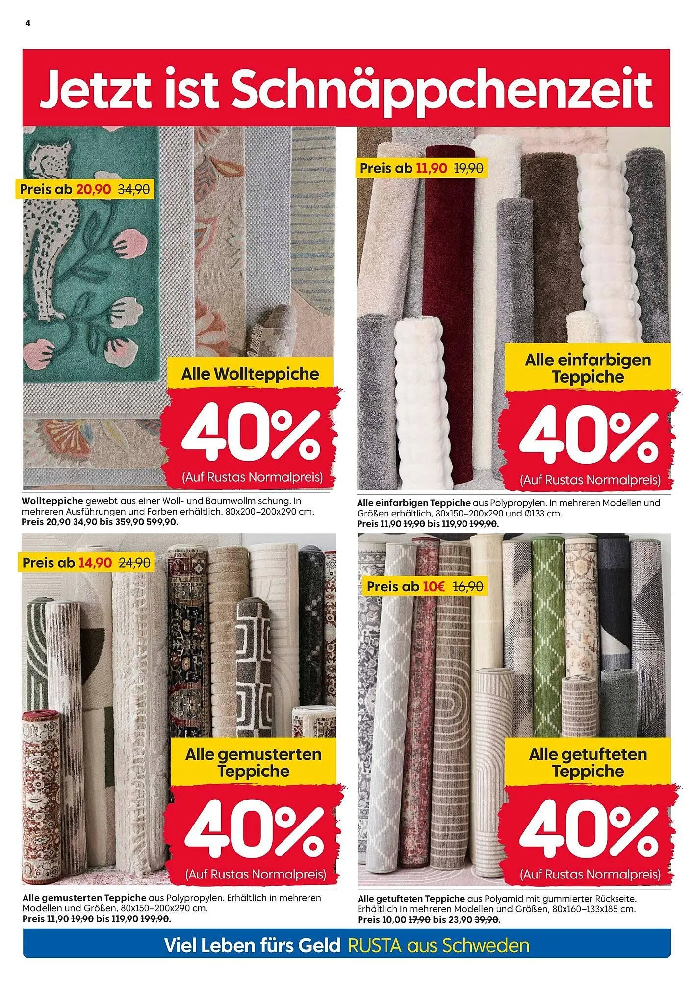 Rusta Prospekt von 21. Februar bis 27. Februar 2026 - Prospekt seite 4