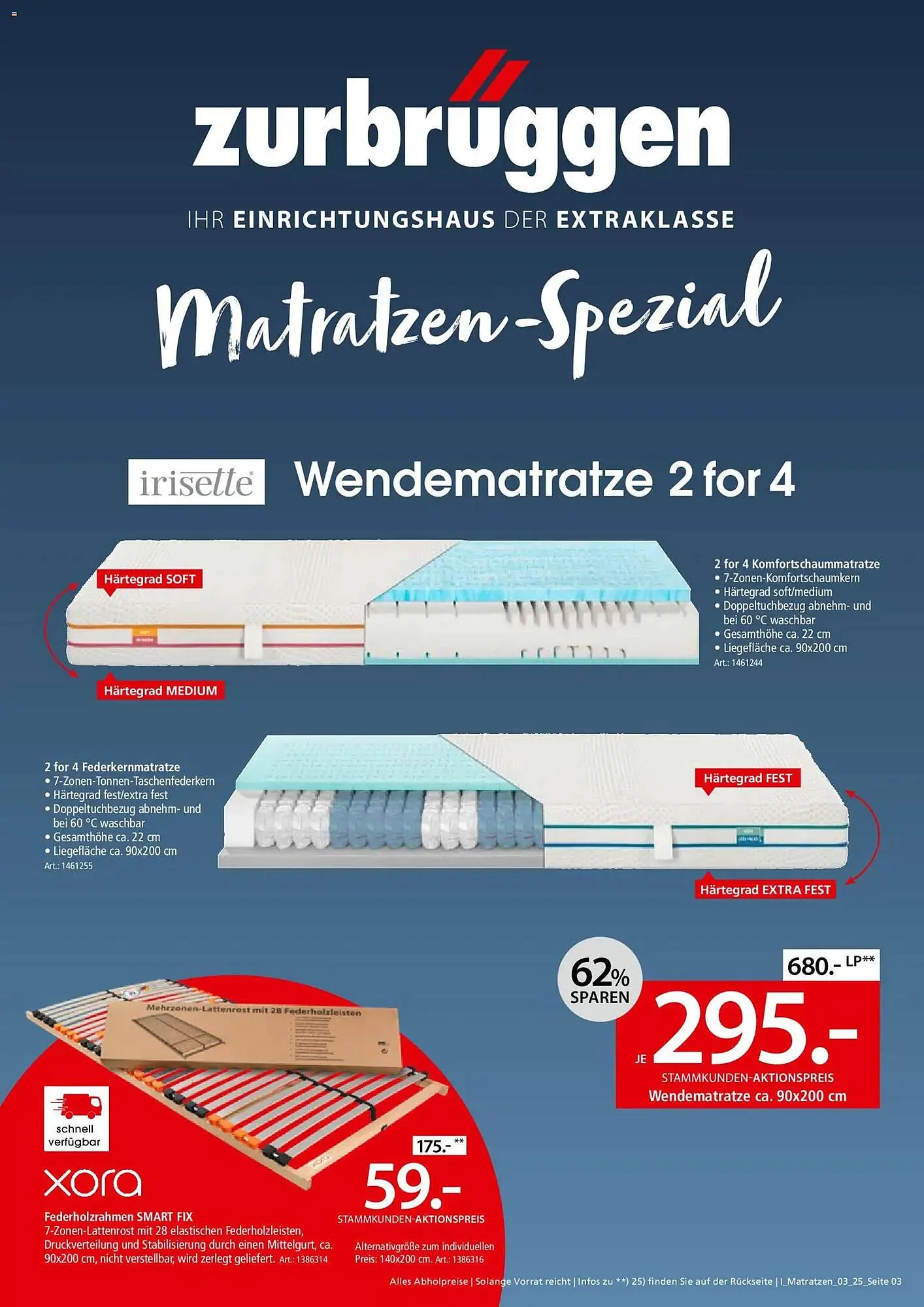 Zurbrüggen Prospekt von 15. November bis 28. Februar 2026 - Prospekt seite 1