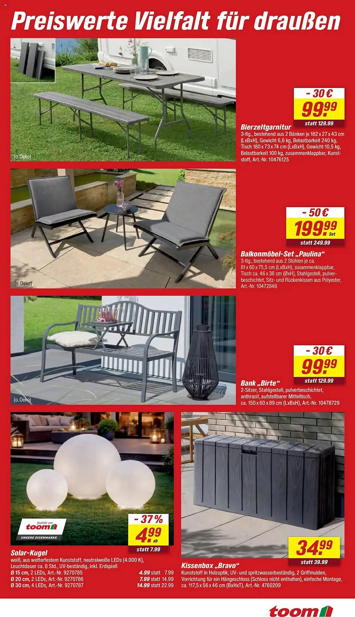 Toom Baumarkt Prospekt von 7. März bis 13. März 2026 - Prospekt seite 7