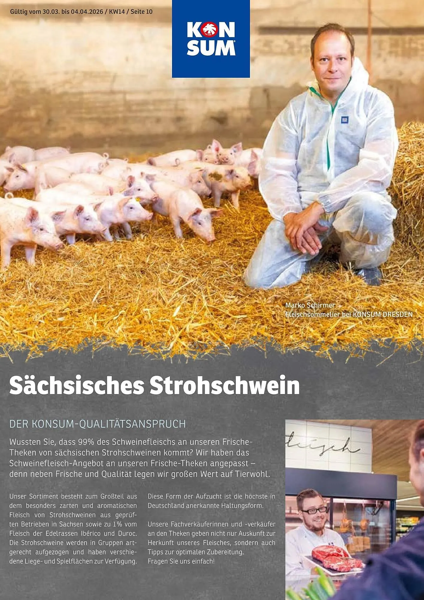 KONSUM Prospekt von 30. März bis 4. April 2026 - Prospekt seite 10