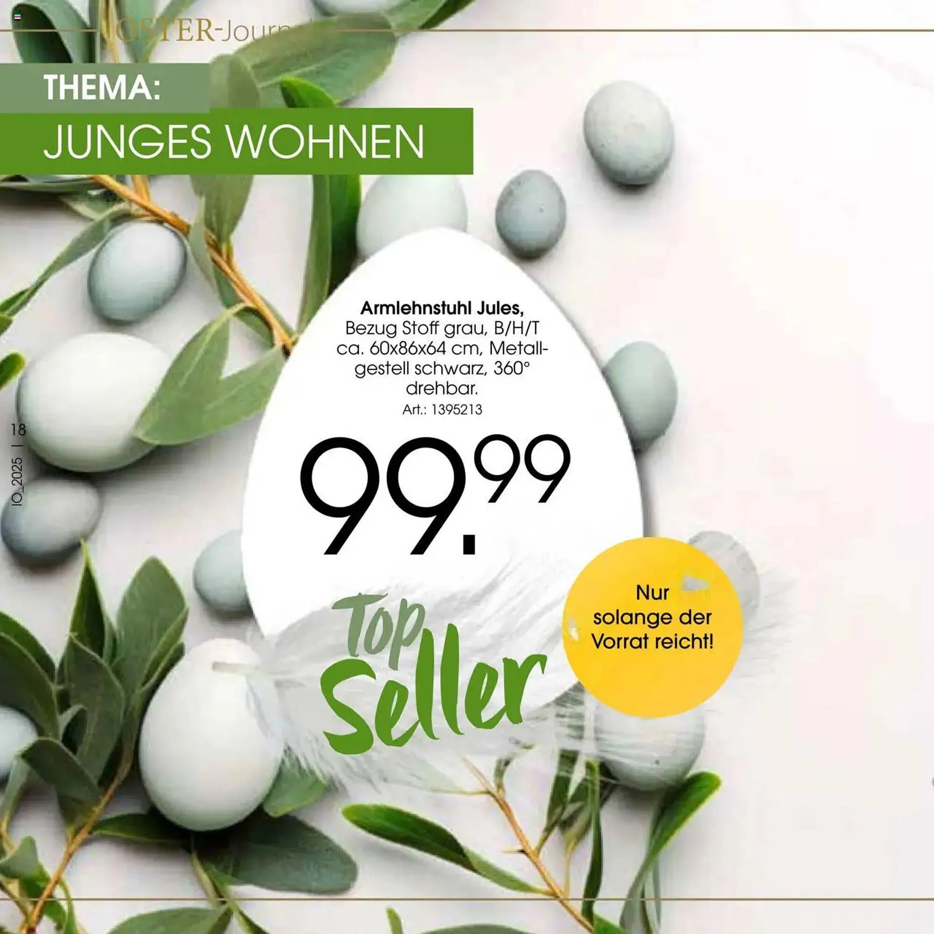 Zurbrüggen Prospekt von 11. April bis 26. April 2025 - Prospekt seite 18