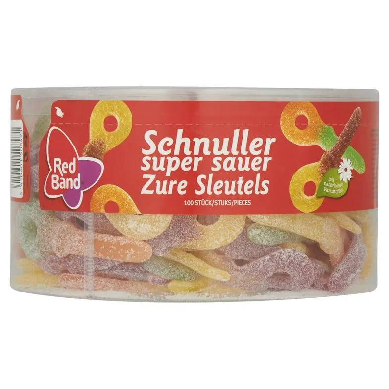 Red Band Fruchtgummi Schnuller Super Sauer (1,2 kg)