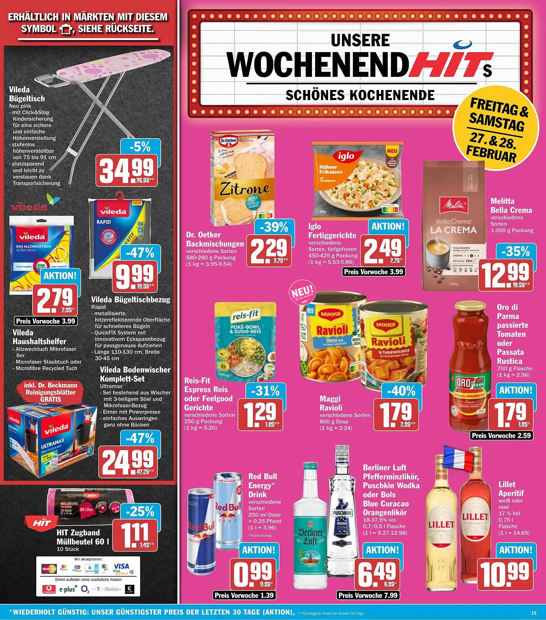 HIT Prospekt von 23. Februar bis 28. Februar 2026 - Prospekt seite 15