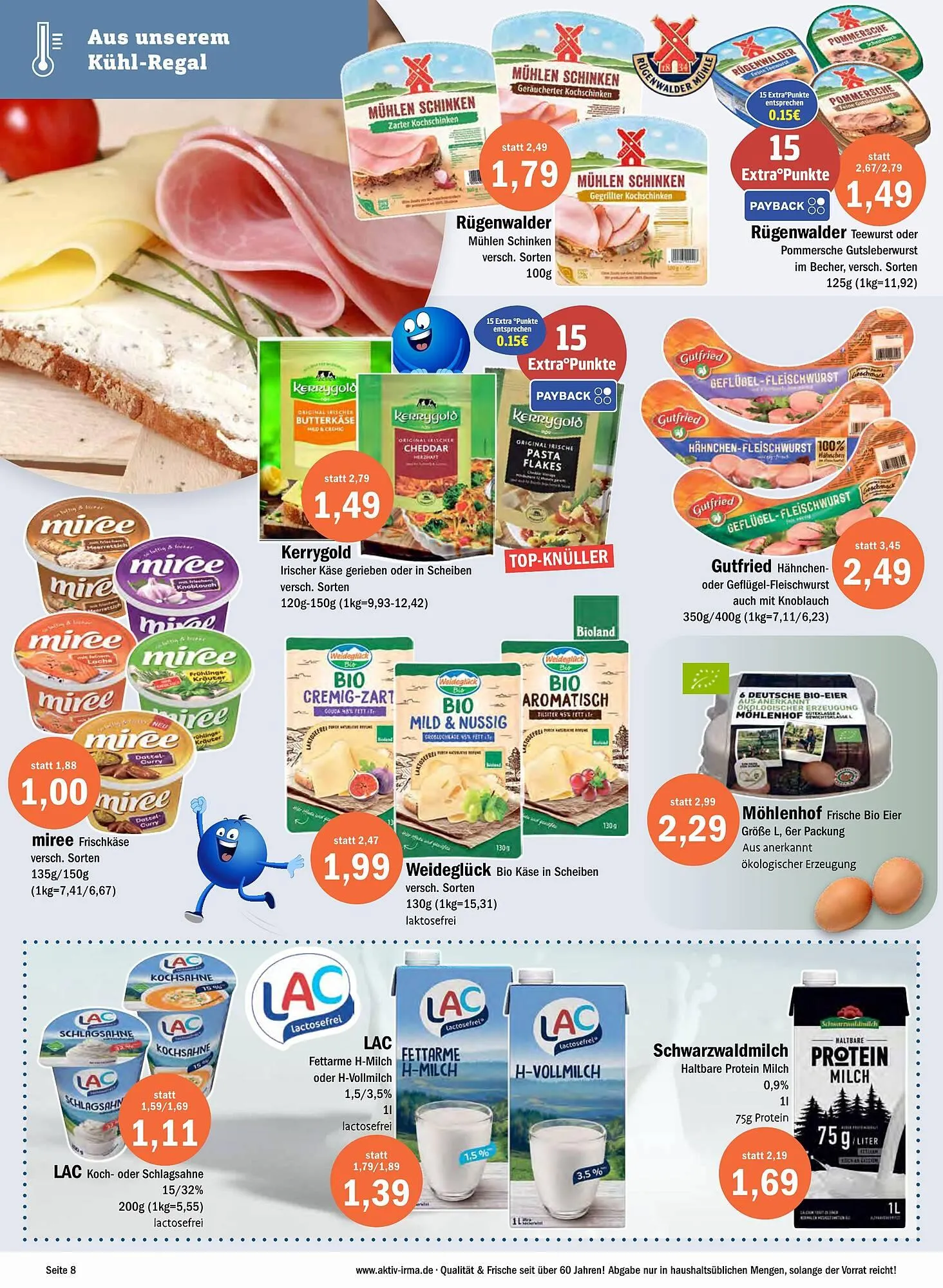 Aktiv Irma Prospekt von 10. März bis 15. März 2025 - Prospekt seite 8