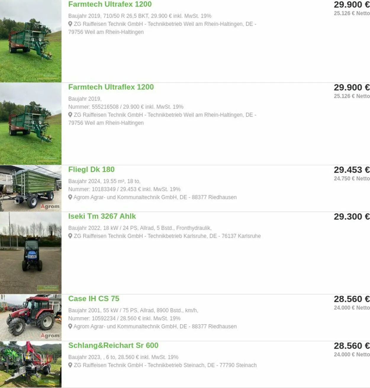 ZG Raiffeisen Aktueller Prospekt von 14. April bis 23. April 2025 - Prospekt seite 12