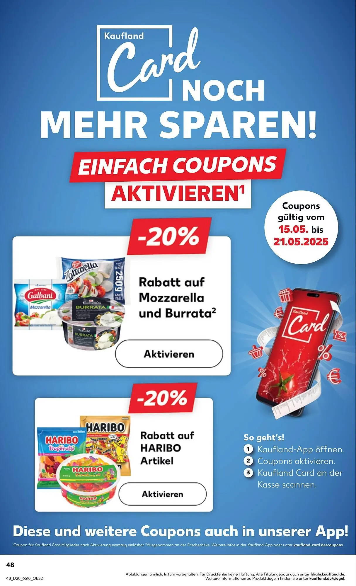 Kaufland Prospekt von 15. Mai bis 21. Mai 2025 - Prospekt seite 48
