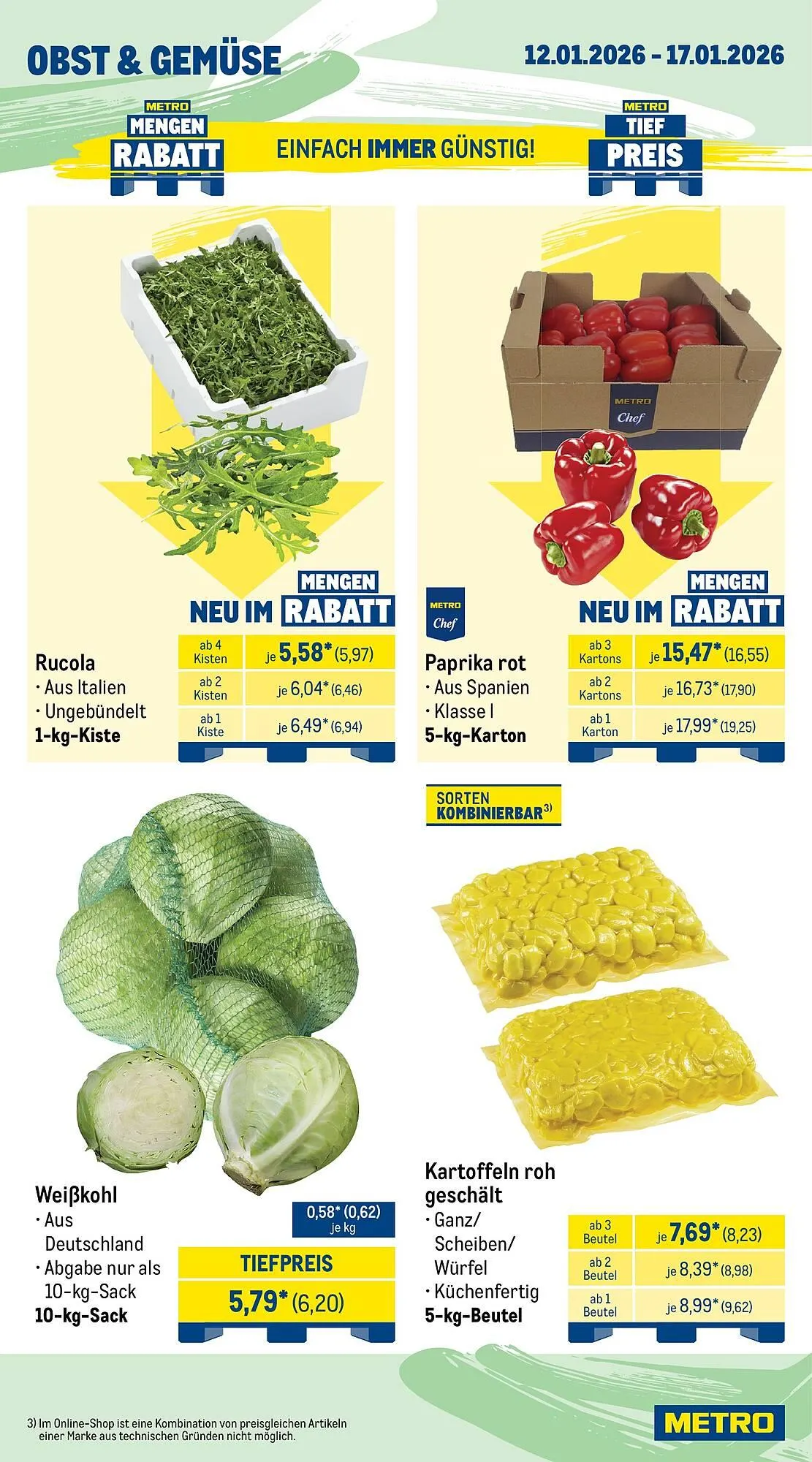 METRO Prospekt von 12. Januar bis 17. Januar 2026 - Prospekt seite 9