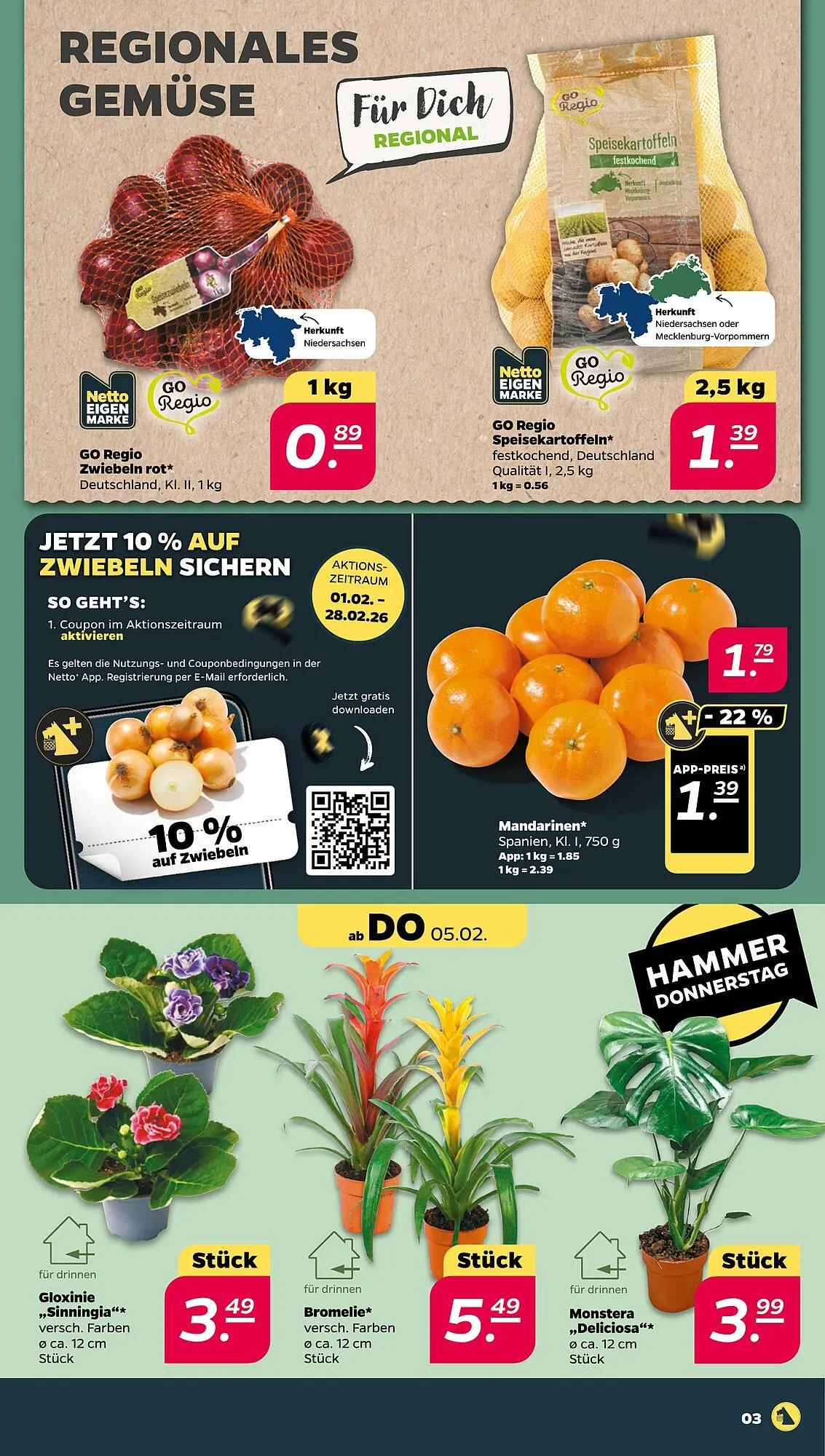 NETTO Prospekt von 2. Februar bis 7. Februar 2026 - Prospekt seite 3