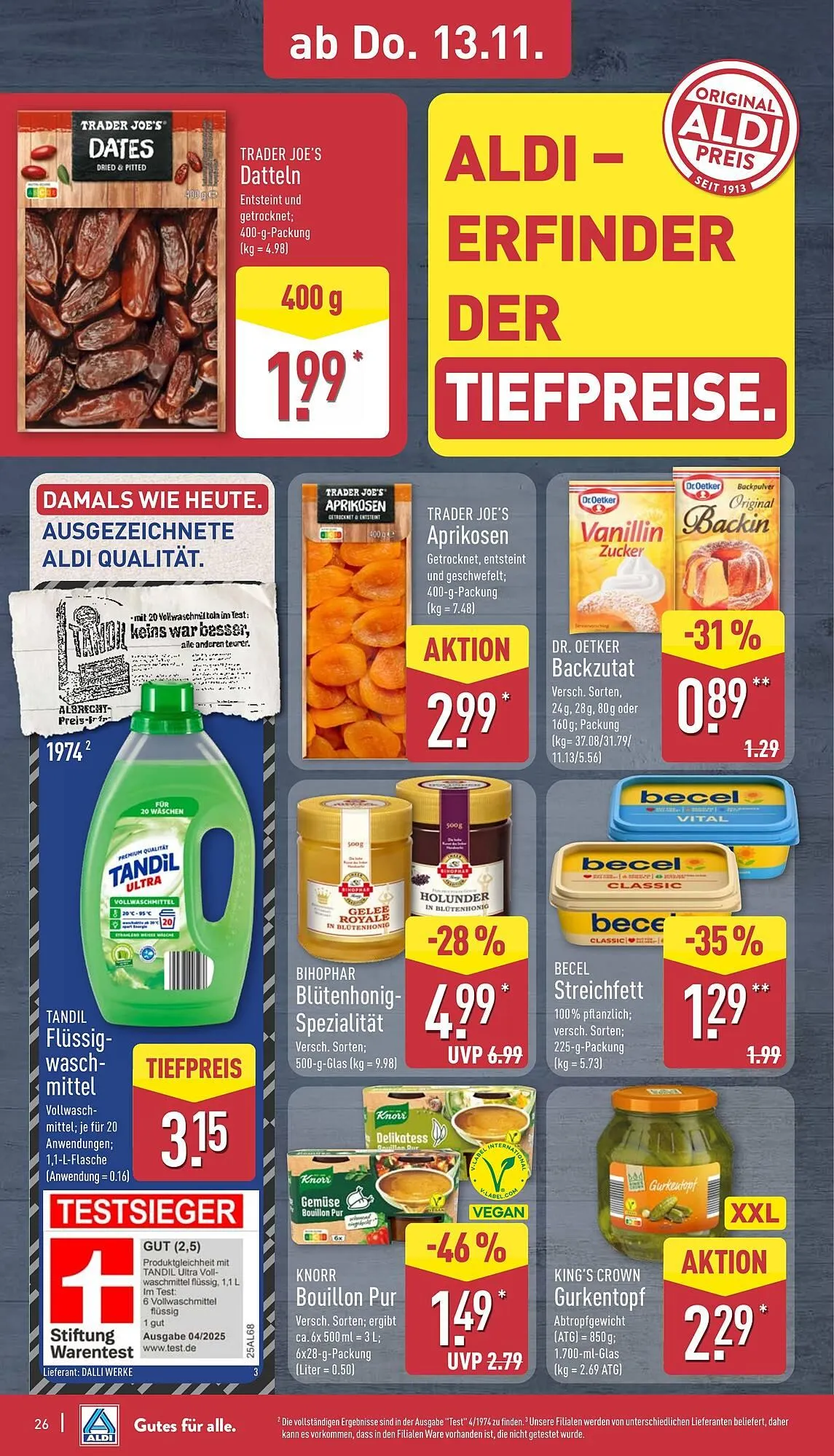 Aldi Nord Prospekt von 10. November bis 15. November 2025 - Prospekt seite 30