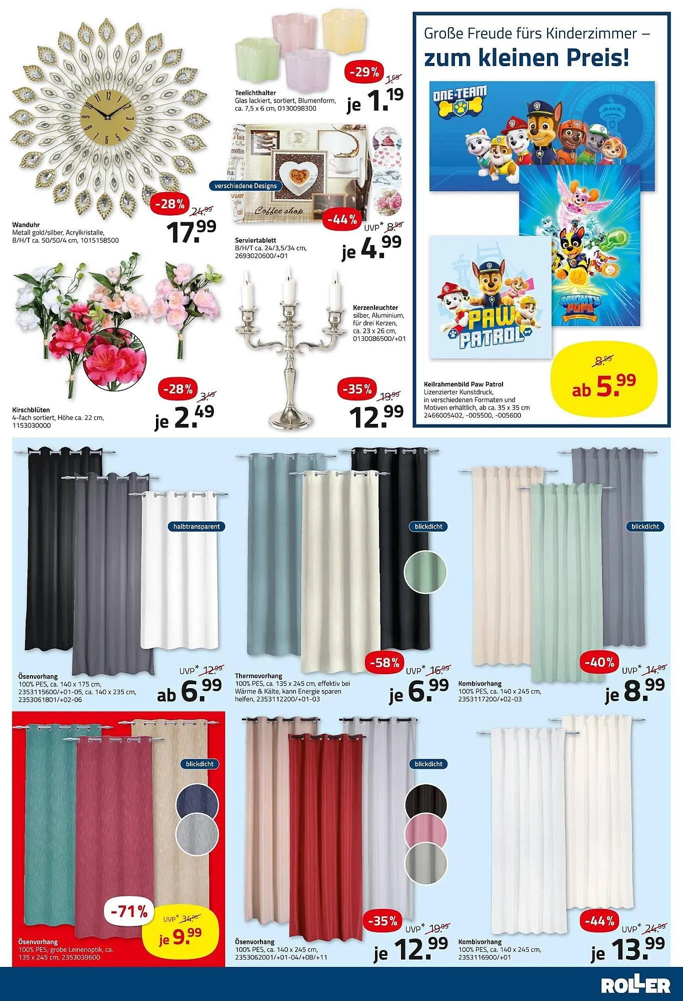 ROLLER Prospekt von 29. März bis 11. April 2026 - Prospekt seite 17