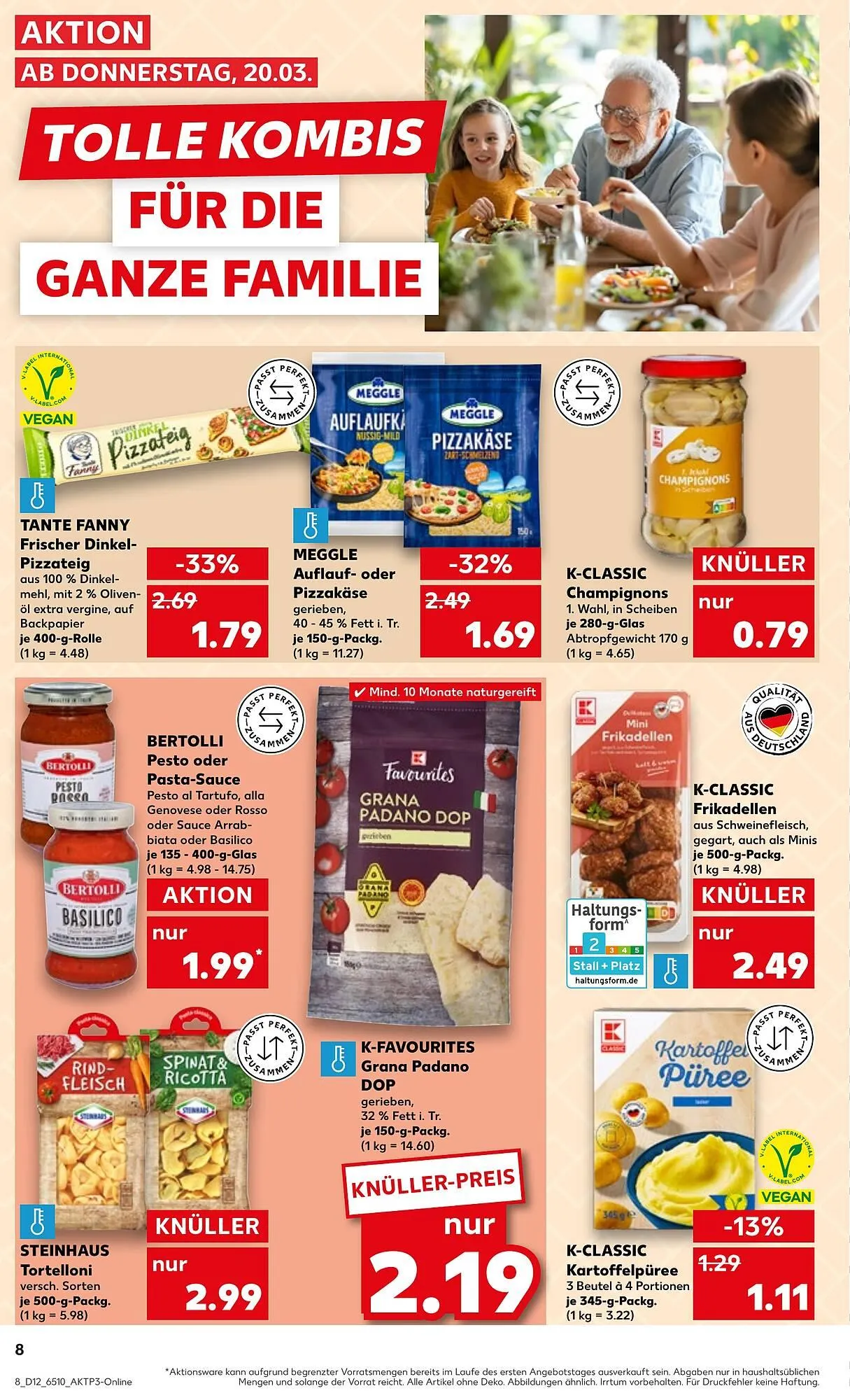 Kaufland Prospekt von 20. März bis 26. März 2025 - Prospekt seite 8