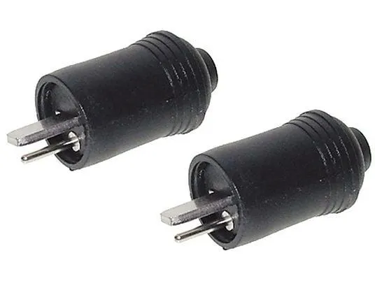 SHIVERPEAKS -Lautsprecher-Stecker schraubbar, 2 Stück, Audio LS Stecker