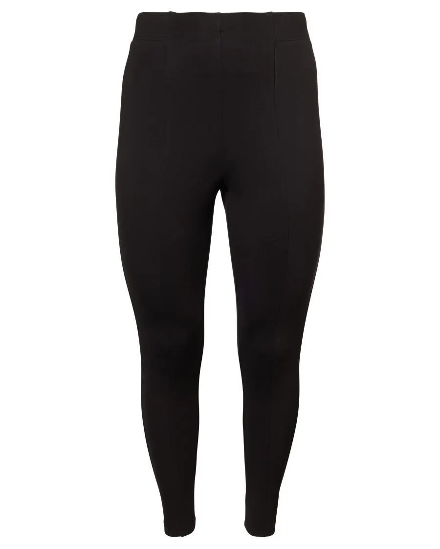 Treggings in Schwarz Janina Plus, elastischer Bund