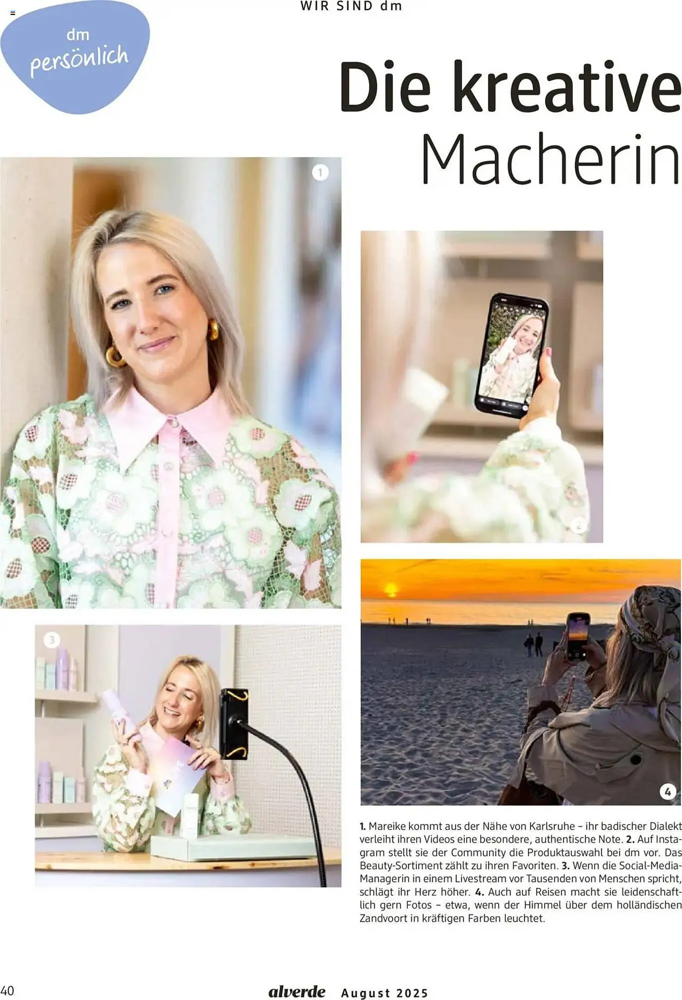 dm drogerie Prospekt von 1. August bis 31. August 2025 - Prospekt seite 40