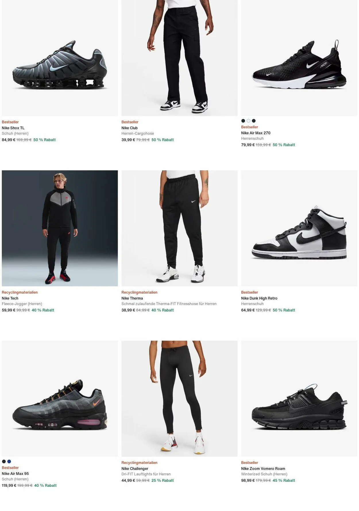 Nike Aktueller Prospekt von 24. November bis 3. Dezember 2025 - Prospekt seite 1