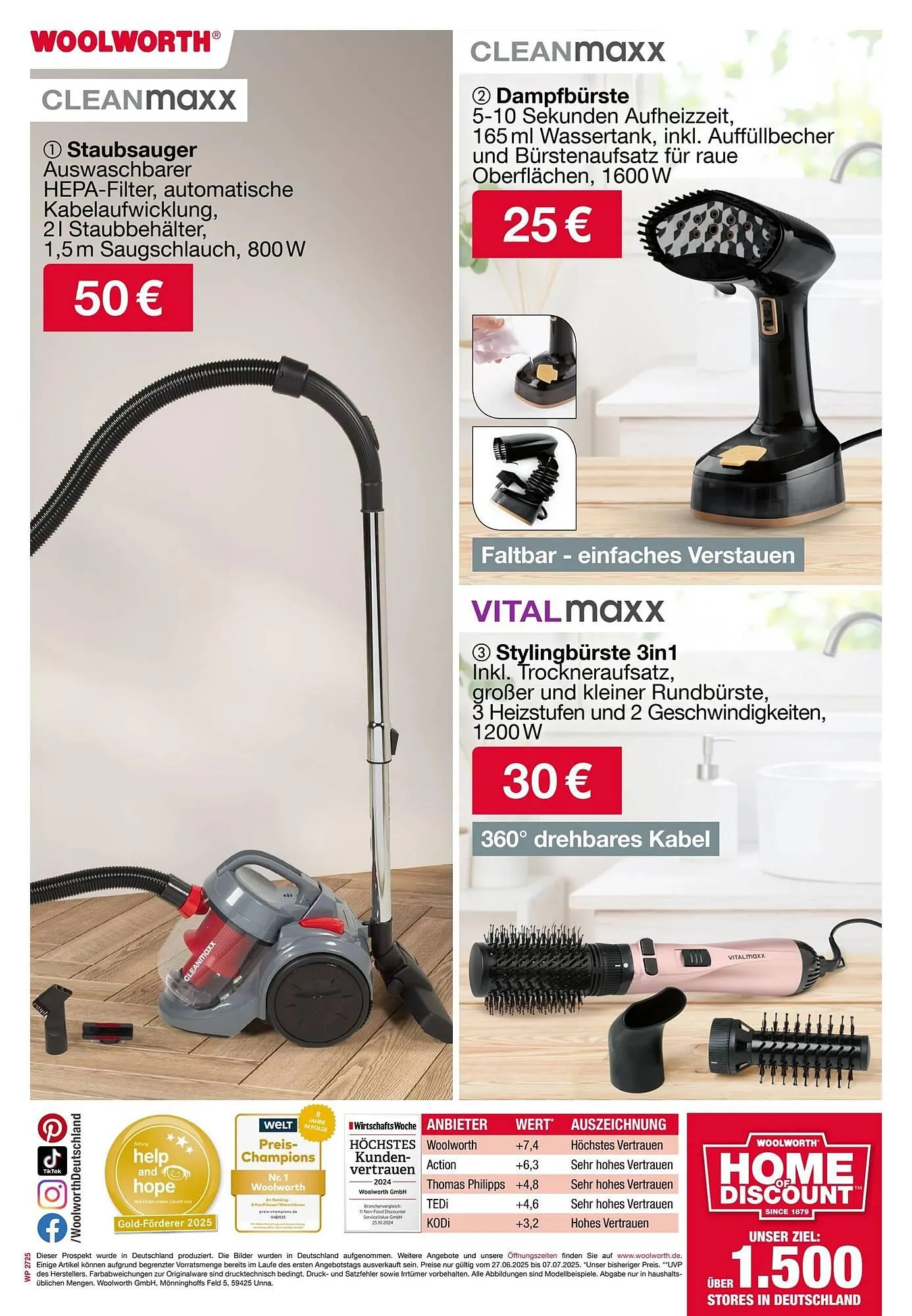 Woolworth Prospekt von 27. Juni bis 8. Juli 2025 - Prospekt seite 42