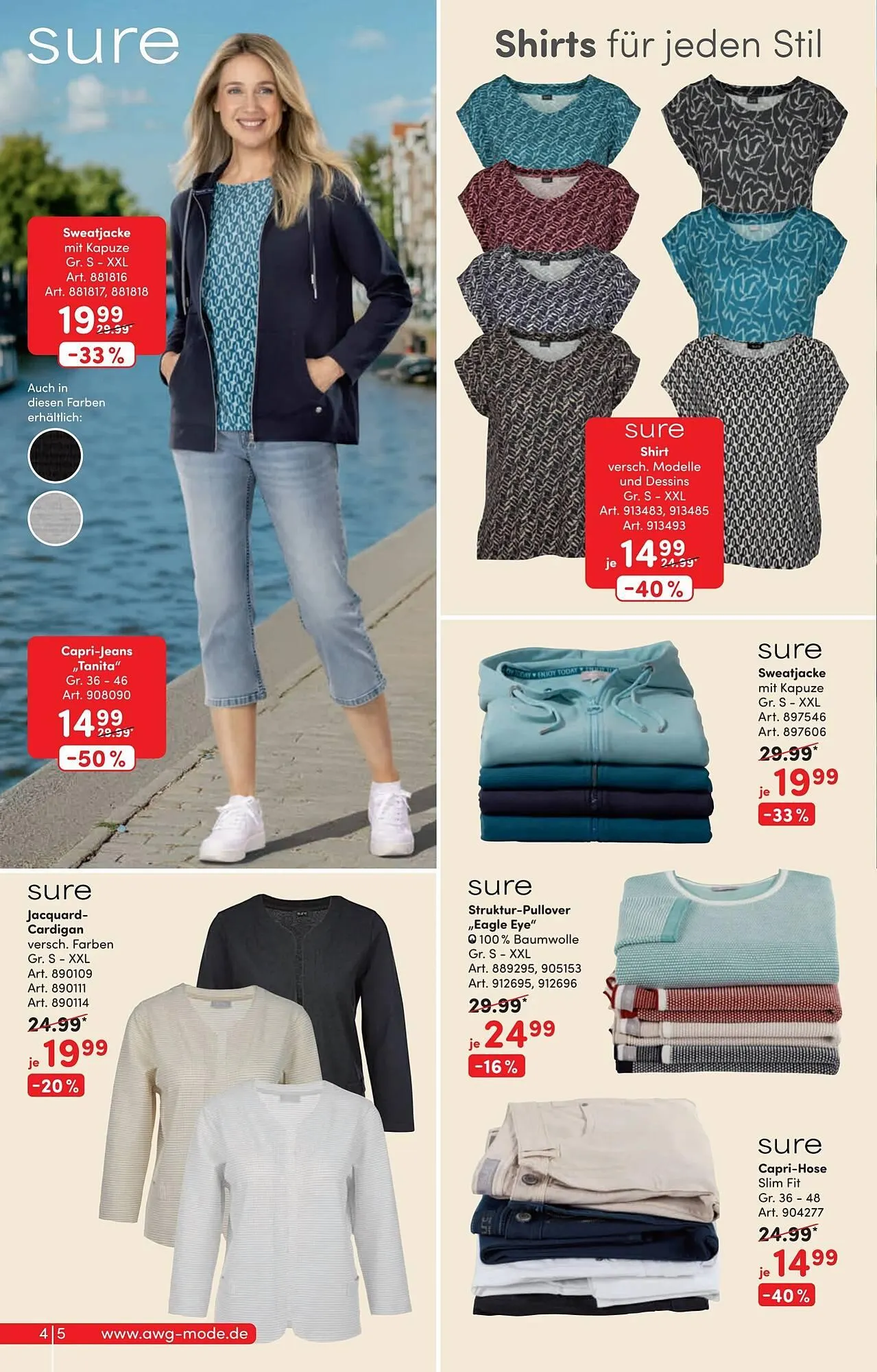 AWG Mode Prospekt von 2. August bis 17. August 2025 - Prospekt seite 4
