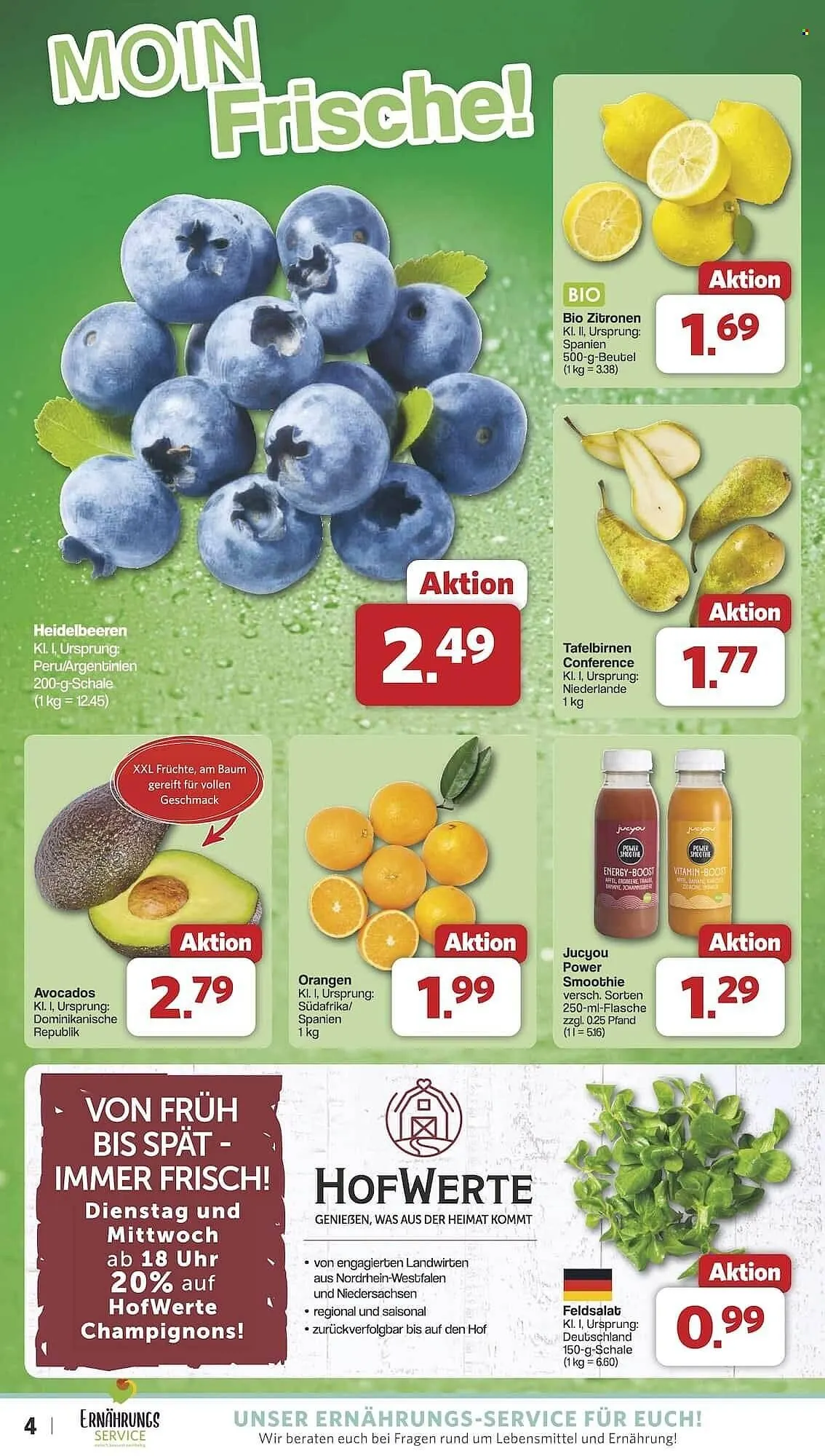 Famila Nord Ost Prospekt von 20. Oktober bis 25. Oktober 2025 - Prospekt seite 4