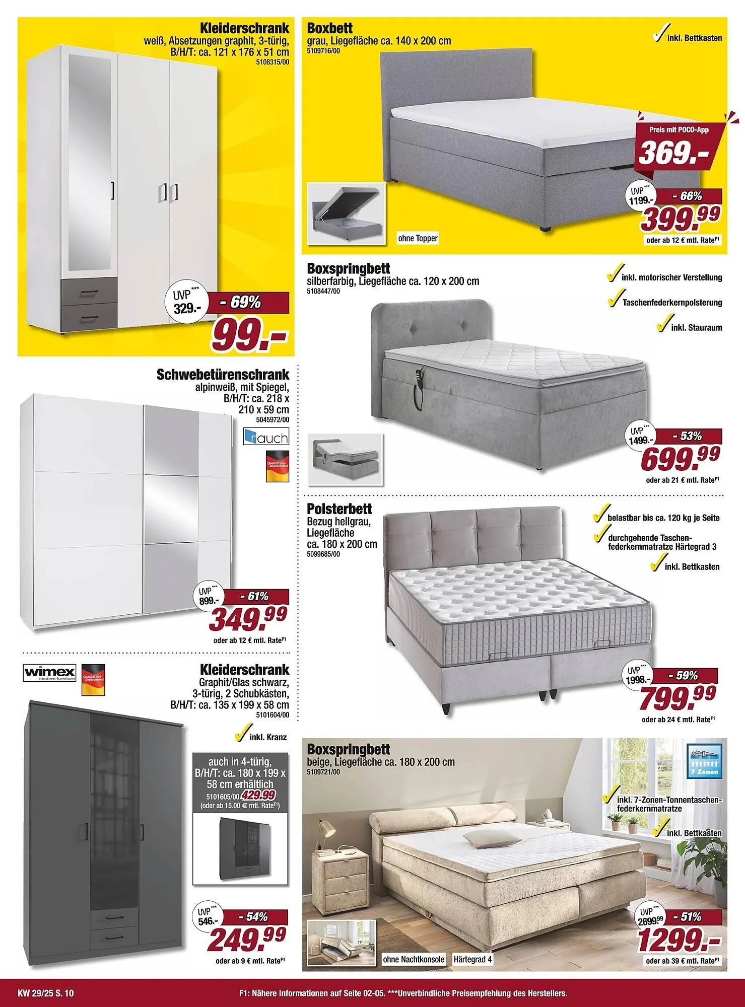 Poco Prospekt von 12. Juli bis 18. Juli 2025 - Prospekt seite 10