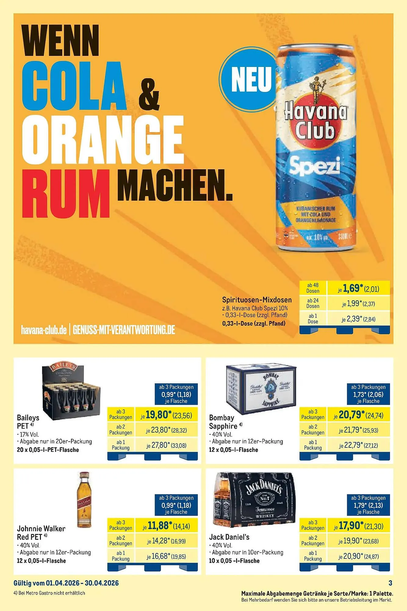 METRO Prospekt von 22. März bis 28. März 2026 - Prospekt seite 3