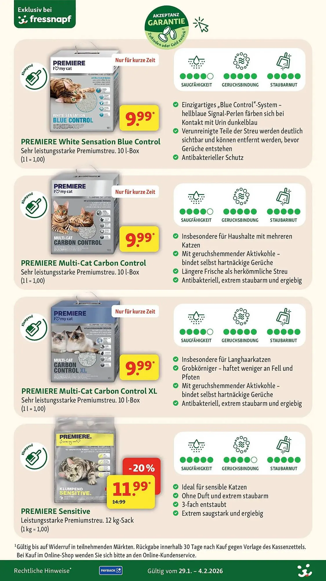 Fressnapf Prospekt von 28. Januar bis 4. Februar 2026 - Prospekt seite 21