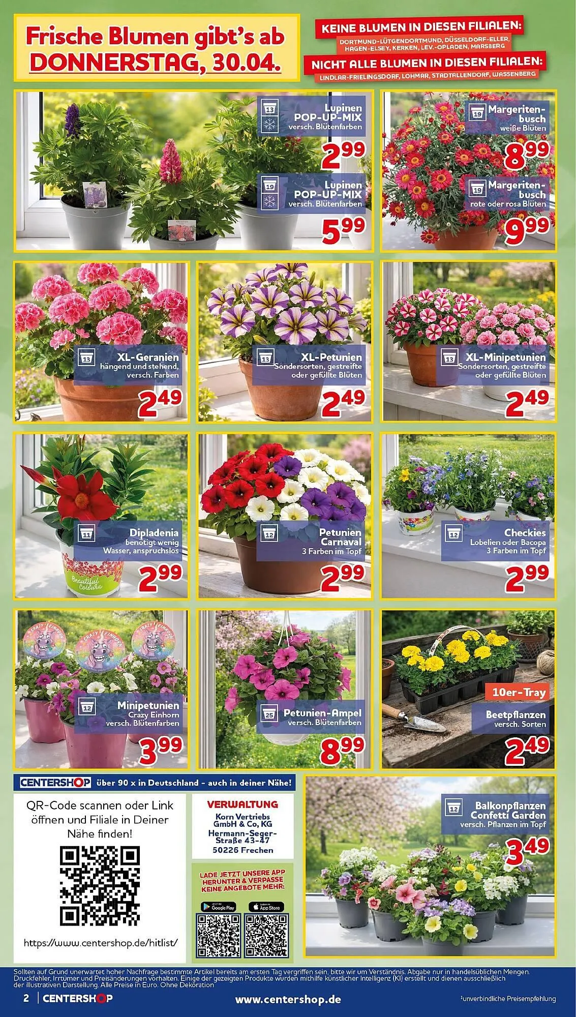 CENTERSHOP Prospekt von 27. April bis 2. Mai 2026 - Prospekt seite 2