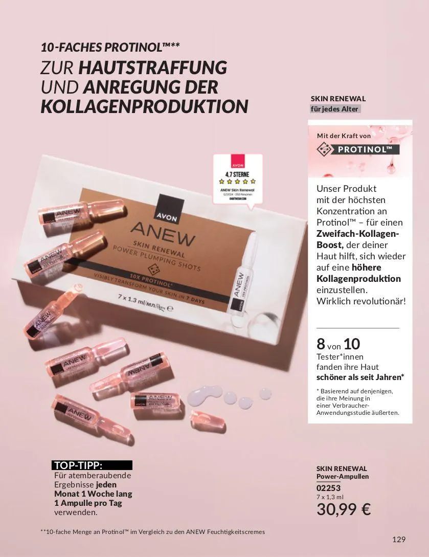Avon Aktueller Prospekt von 7. Mai bis 21. Mai 2025 - Prospekt seite 129