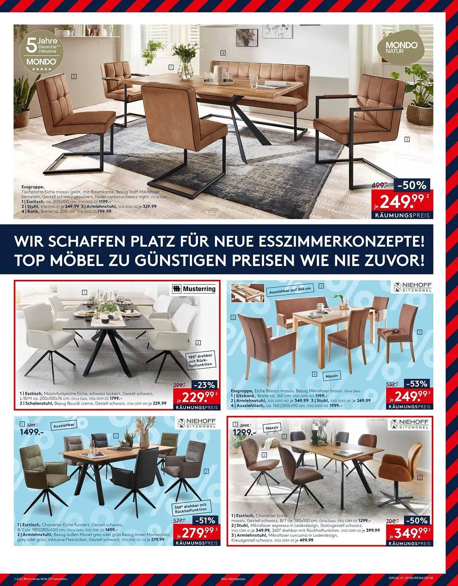 Möbel Rieger Prospekt von 7. Mai bis 19. Mai 2026 - Prospekt seite 7