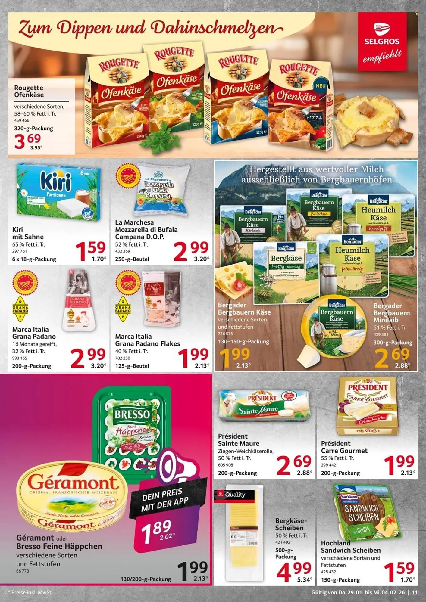Selgros Prospekt von 29. Januar bis 4. Februar 2026 - Prospekt seite 11