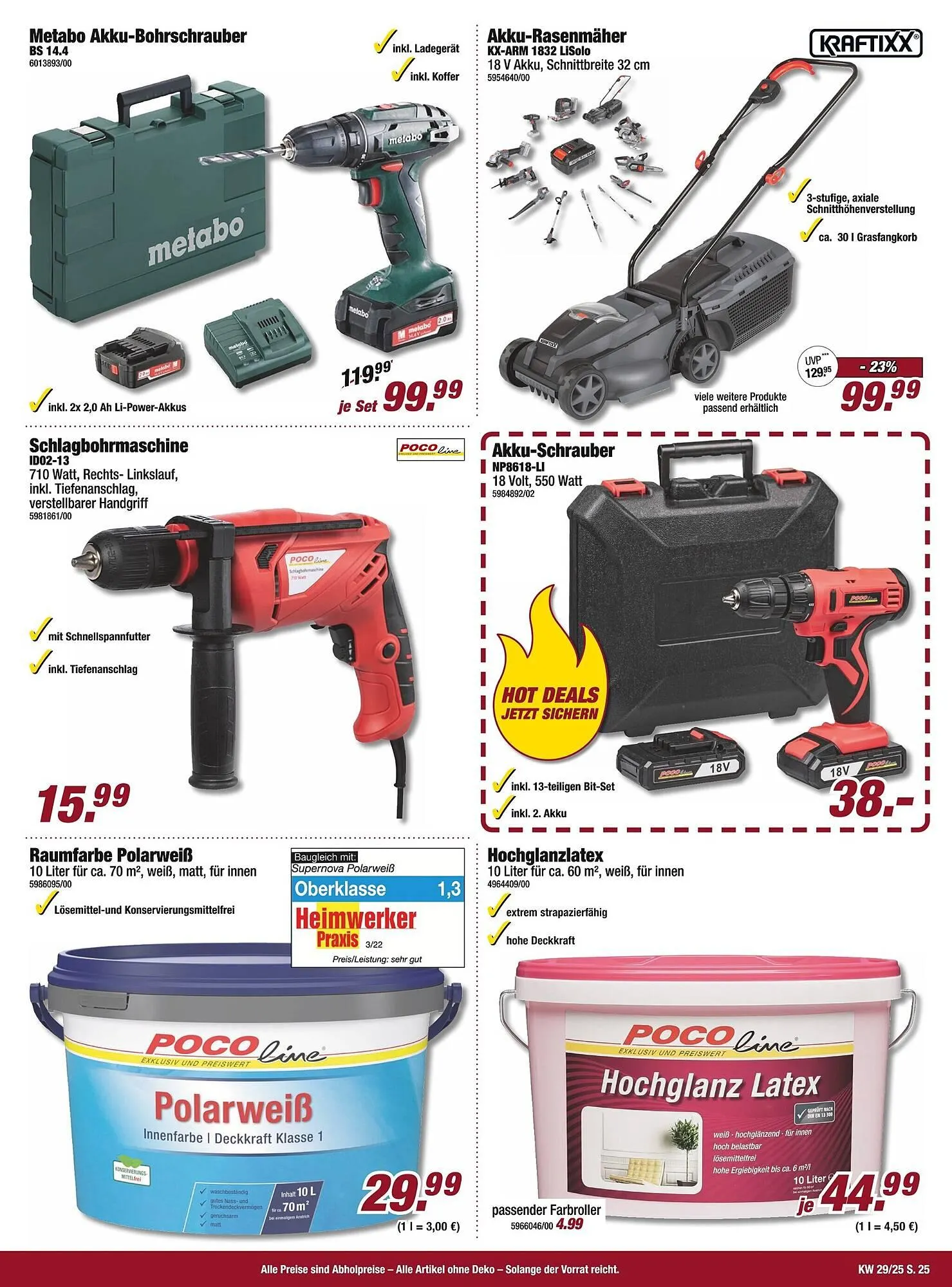 Poco Prospekt von 12. Juli bis 18. Juli 2025 - Prospekt seite 25