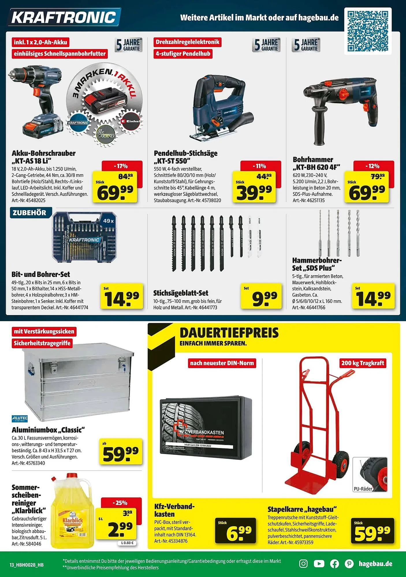 Hagebau Prospekt von 5. Juli bis 13. Juli 2025 - Prospekt seite 13