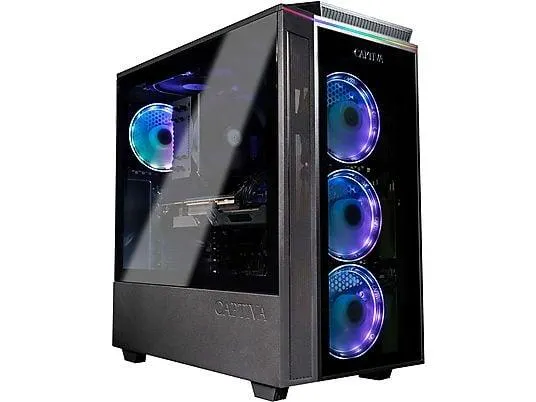 CAPTIVA Highend Gaming R88-712, Gaming-PC mit AMD Ryzen™ 5 7500F Prozessor, 16 GB RAM, 1 TB SSD, AMD Radeon™ RX 9070 XT Radeon™ RX 9070 XT, FreeDOS