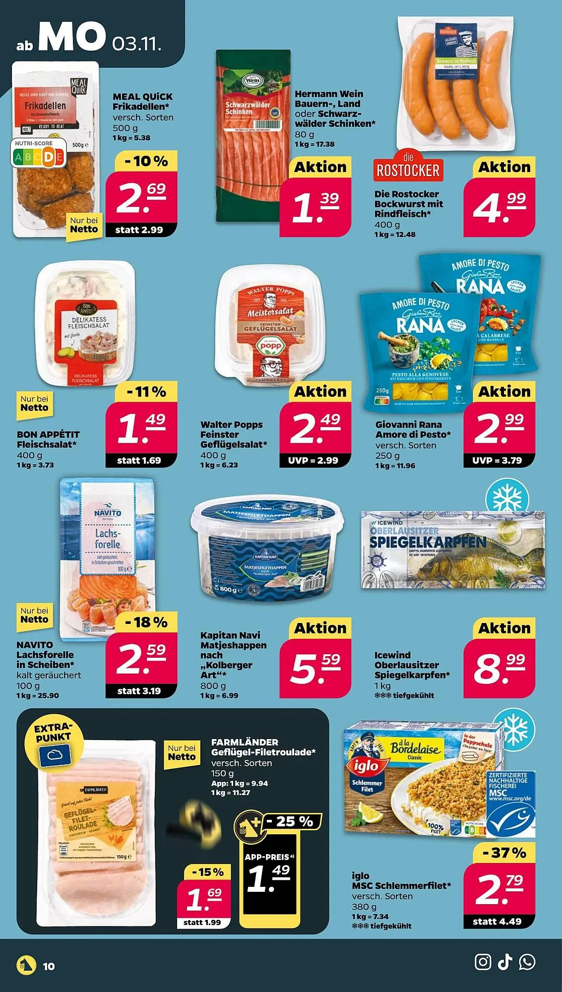 NETTO Prospekt von 3. November bis 8. November 2025 - Prospekt seite 10