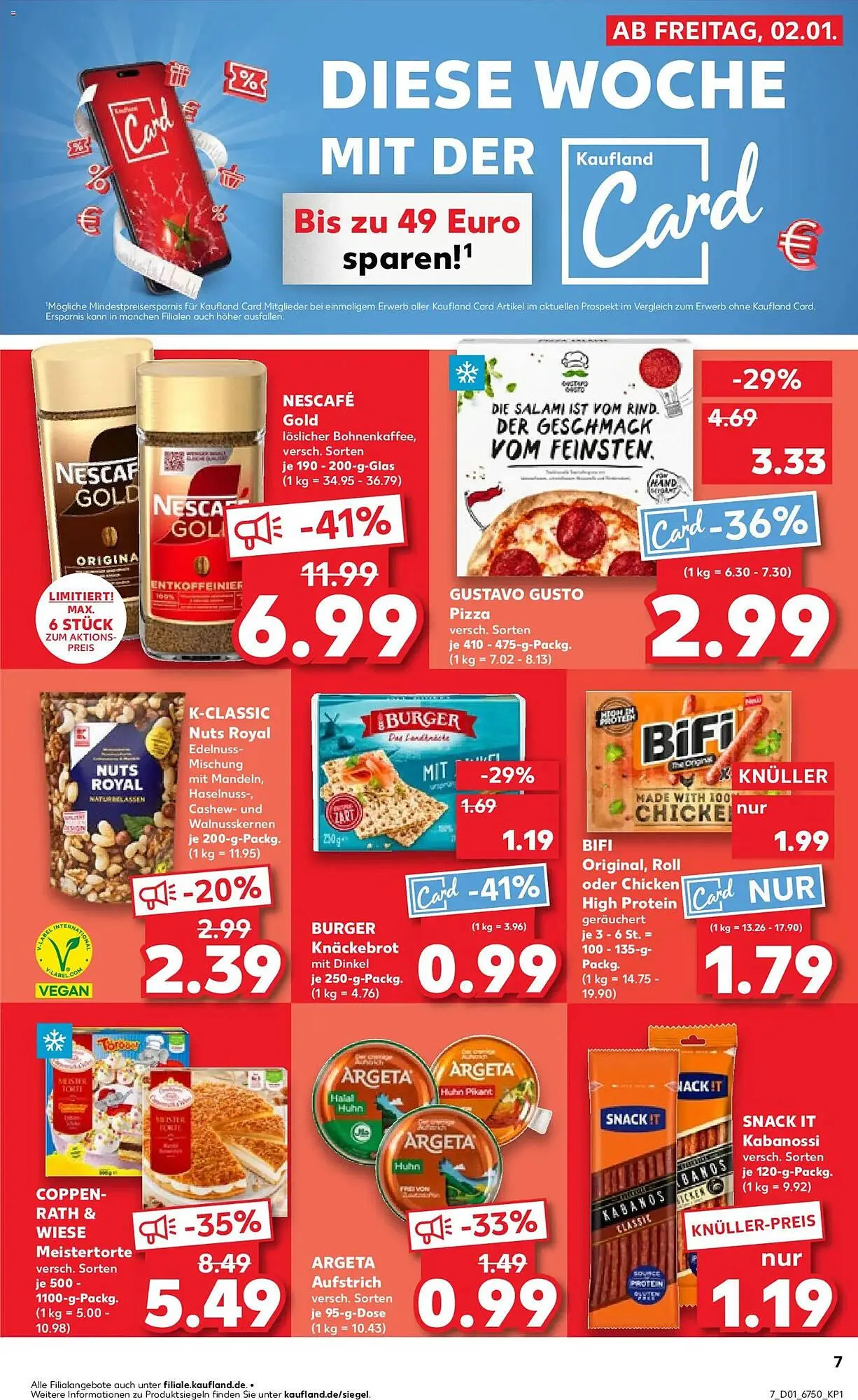 Kaufland Prospekt von 2. Januar bis 7. Januar 2026 - Prospekt seite 7