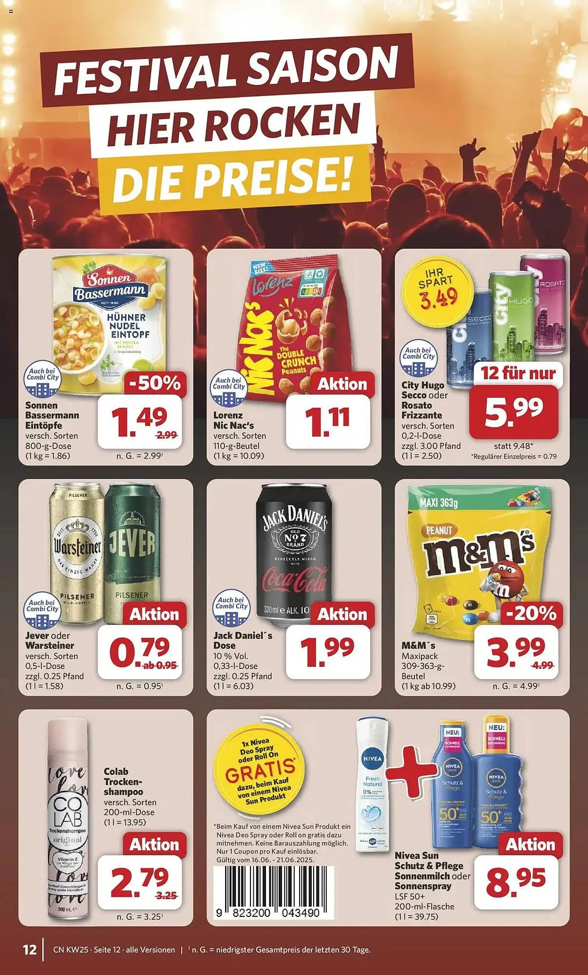 Combi Prospekt von 16. Juni bis 21. Juni 2025 - Prospekt seite 13