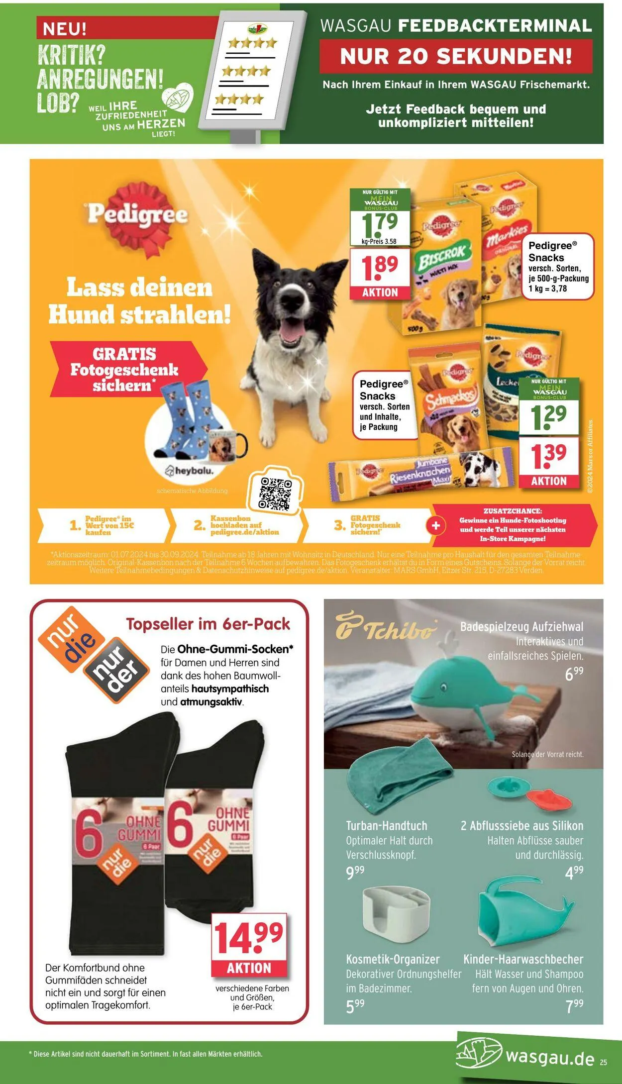 WASGAU Aktueller Prospekt von 7. September bis 21. September 2025 - Prospekt seite 25
