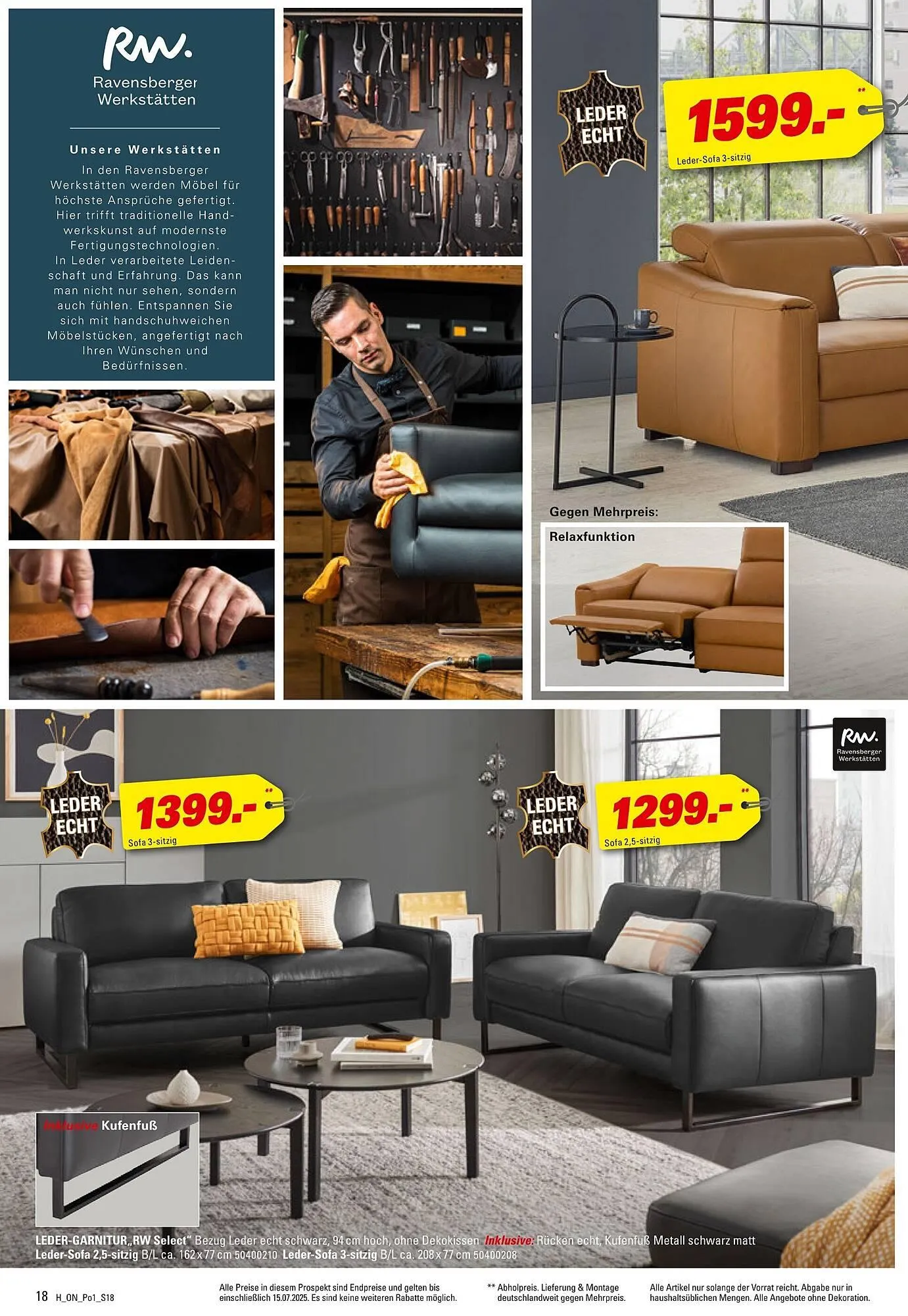Höffner Prospekt von 4. Juni bis 15. Juli 2025 - Prospekt seite 18