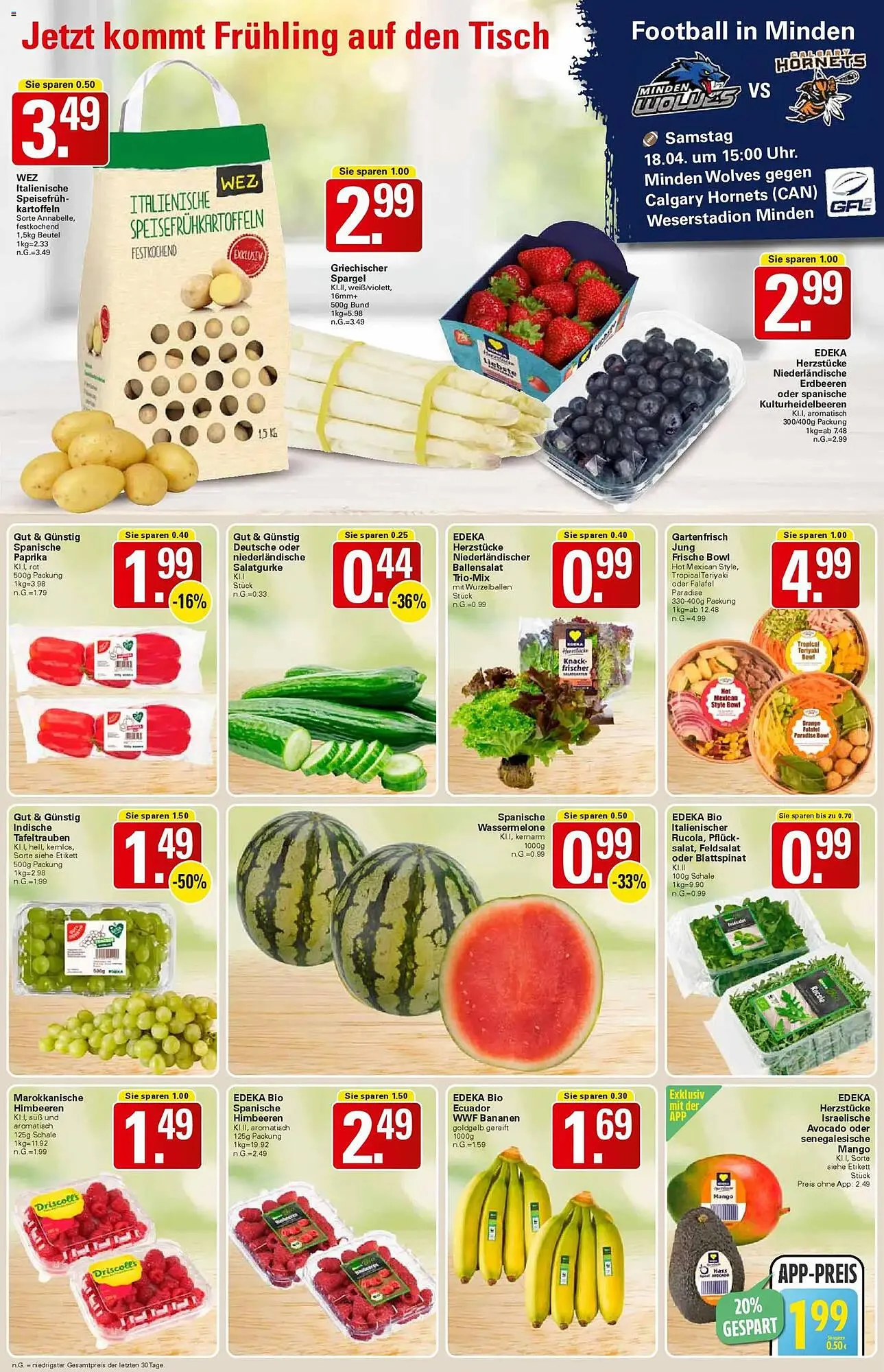 WEZ Prospekt von 13. April bis 18. April 2026 - Prospekt seite 2