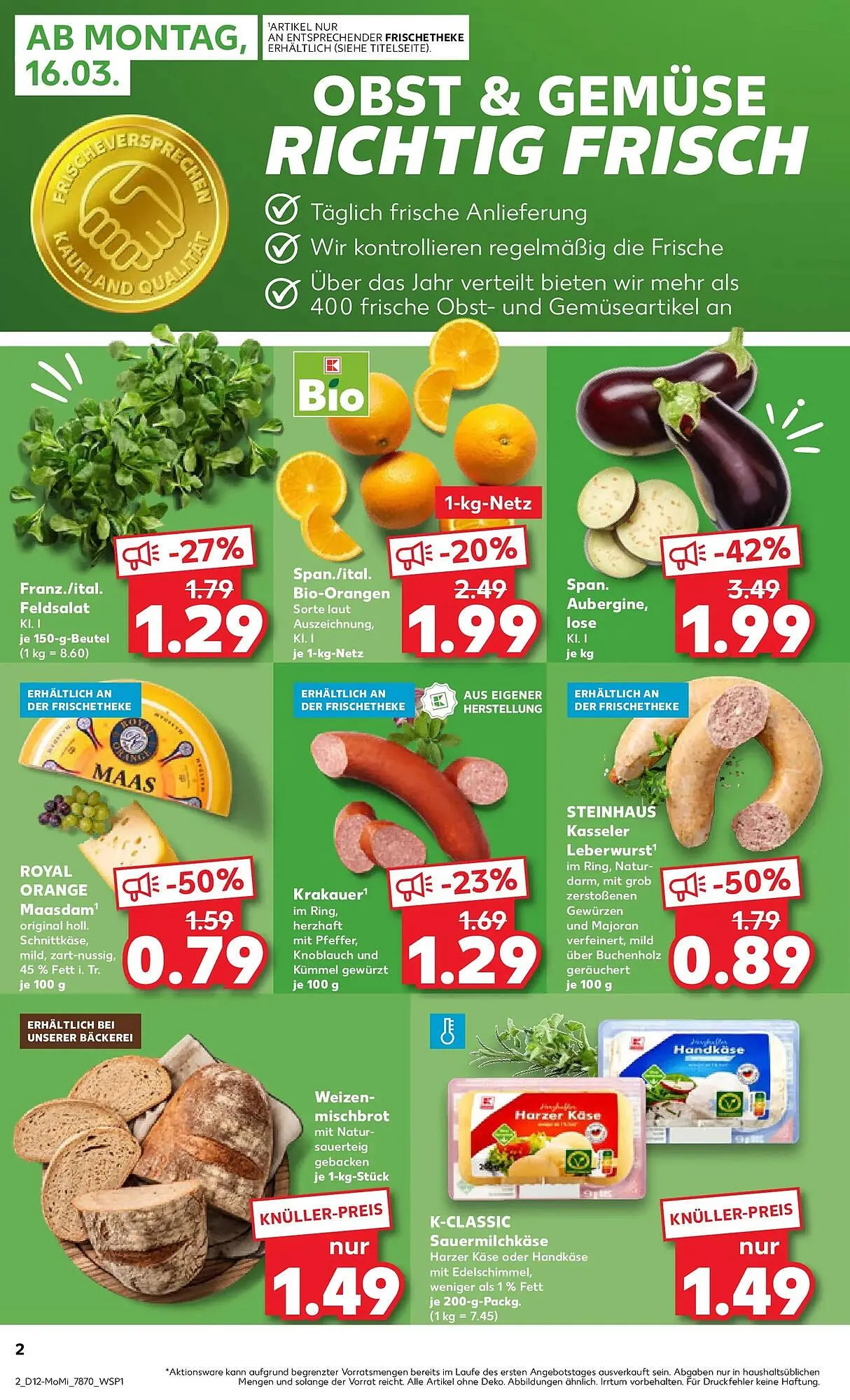 Kaufland Prospekt von 15. März bis 18. März 2026 - Prospekt seite 2