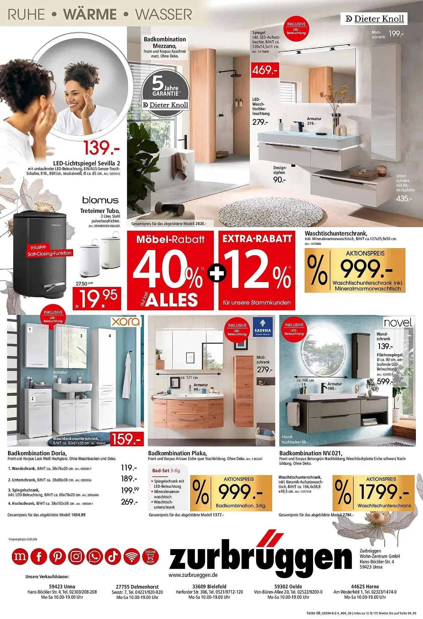 Zurbrüggen Prospekt von 3. April bis 23. Mai 2026 - Prospekt seite 16