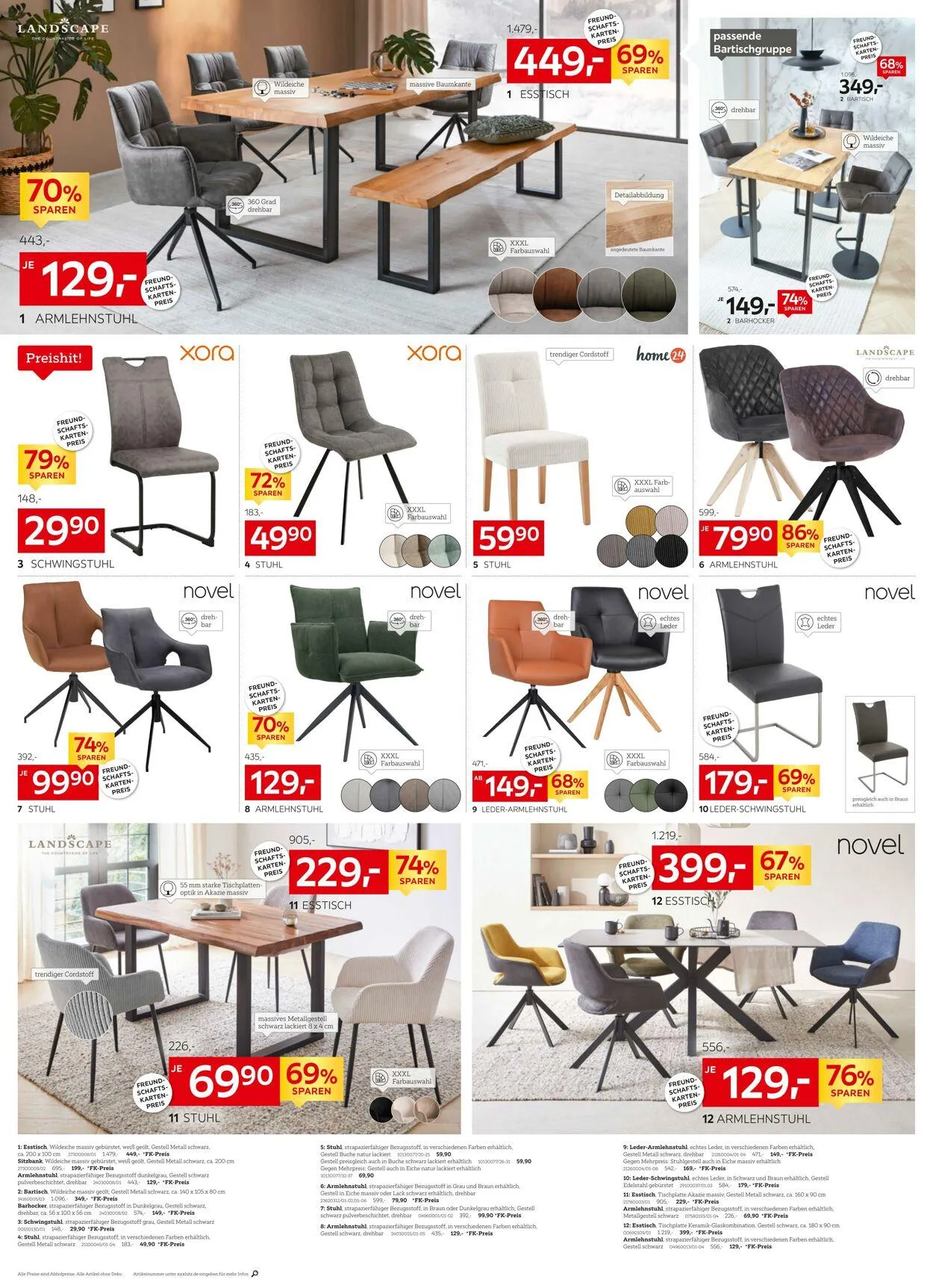 XXXL Aktueller Prospekt von 9. April bis 30. April 2025 - Prospekt seite 6