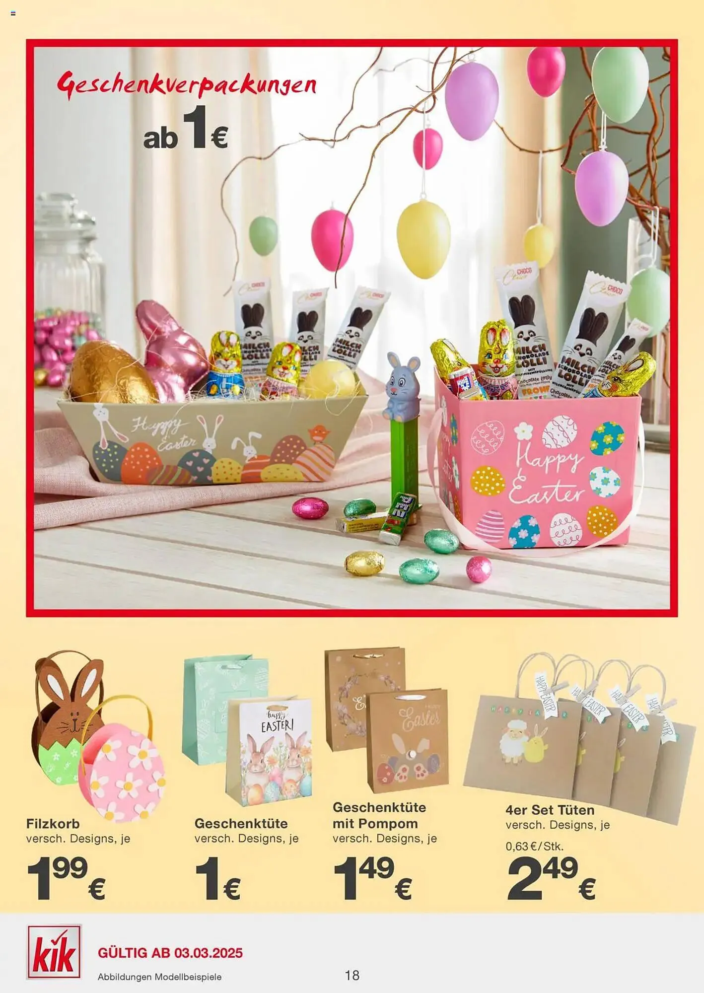 KiK Prospekt von 3. März bis 4. April 2025 - Prospekt seite 18
