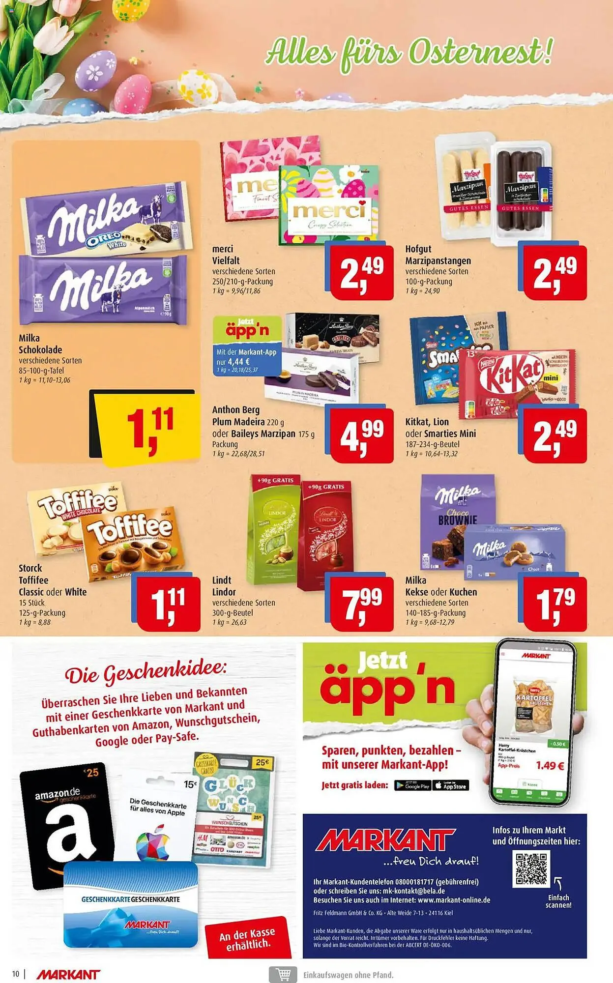 Markant Prospekt von 14. April bis 19. April 2025 - Prospekt seite 10