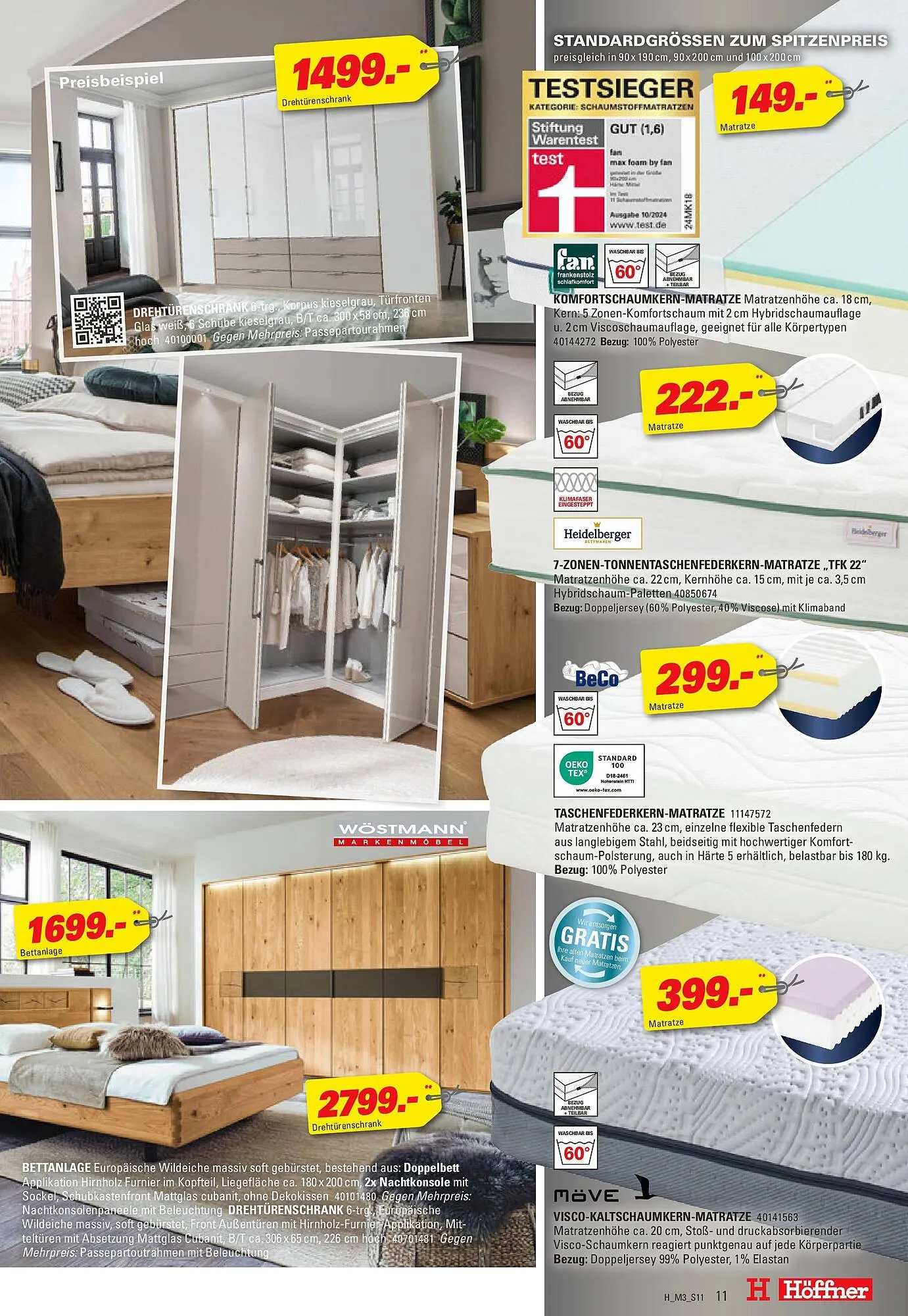 Höffner Prospekt von 11. März bis 25. März 2025 - Prospekt seite 11