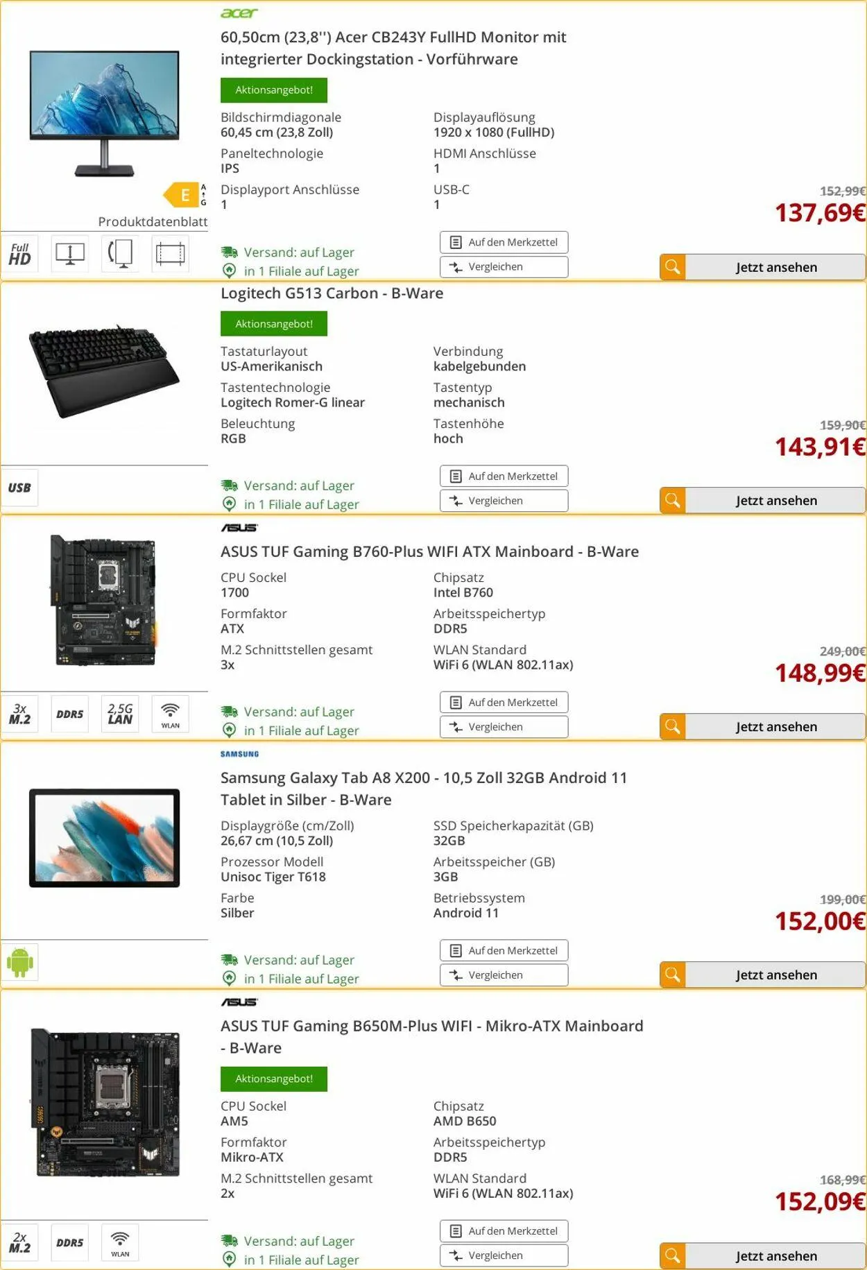 ARLT Computer Aktueller Prospekt von 31. März bis 6. April 2025 - Prospekt seite 17